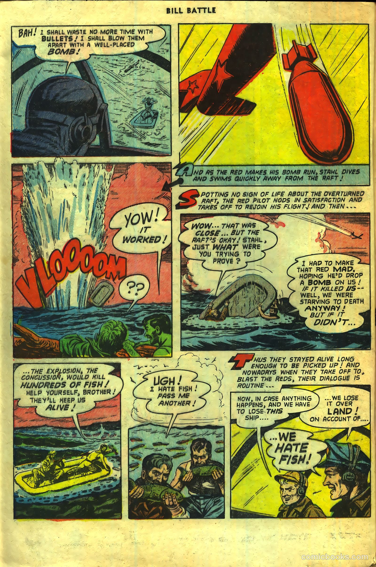 Bill Battle, the One Man Army #2 (1952) — page 24 of 36