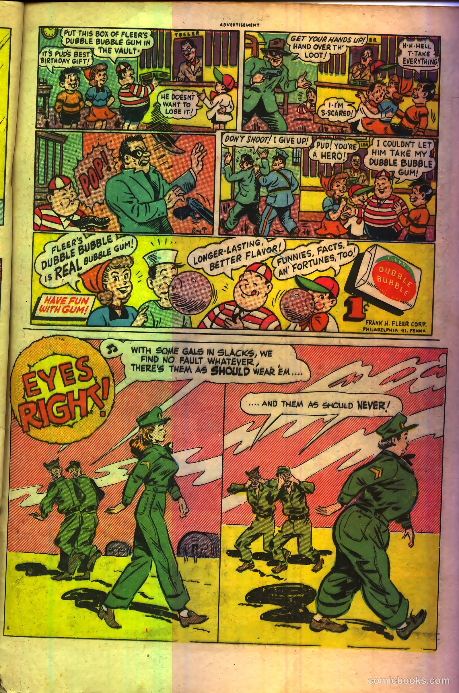 Bill Battle, the One Man Army #2 (1952) — page 25 of 36