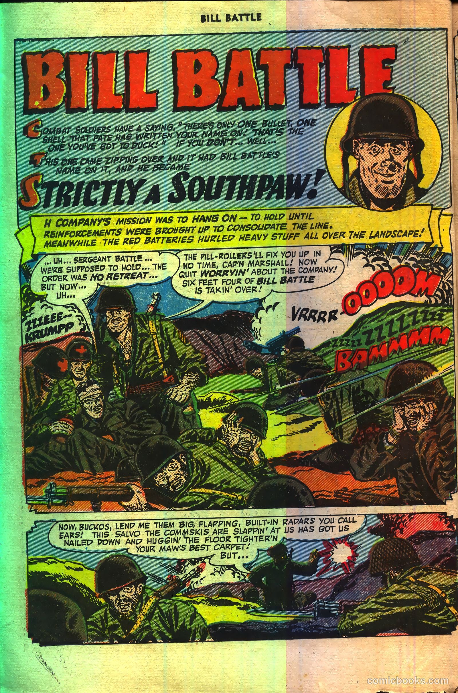 Bill Battle, the One Man Army #2 (1952) — page 26 of 36