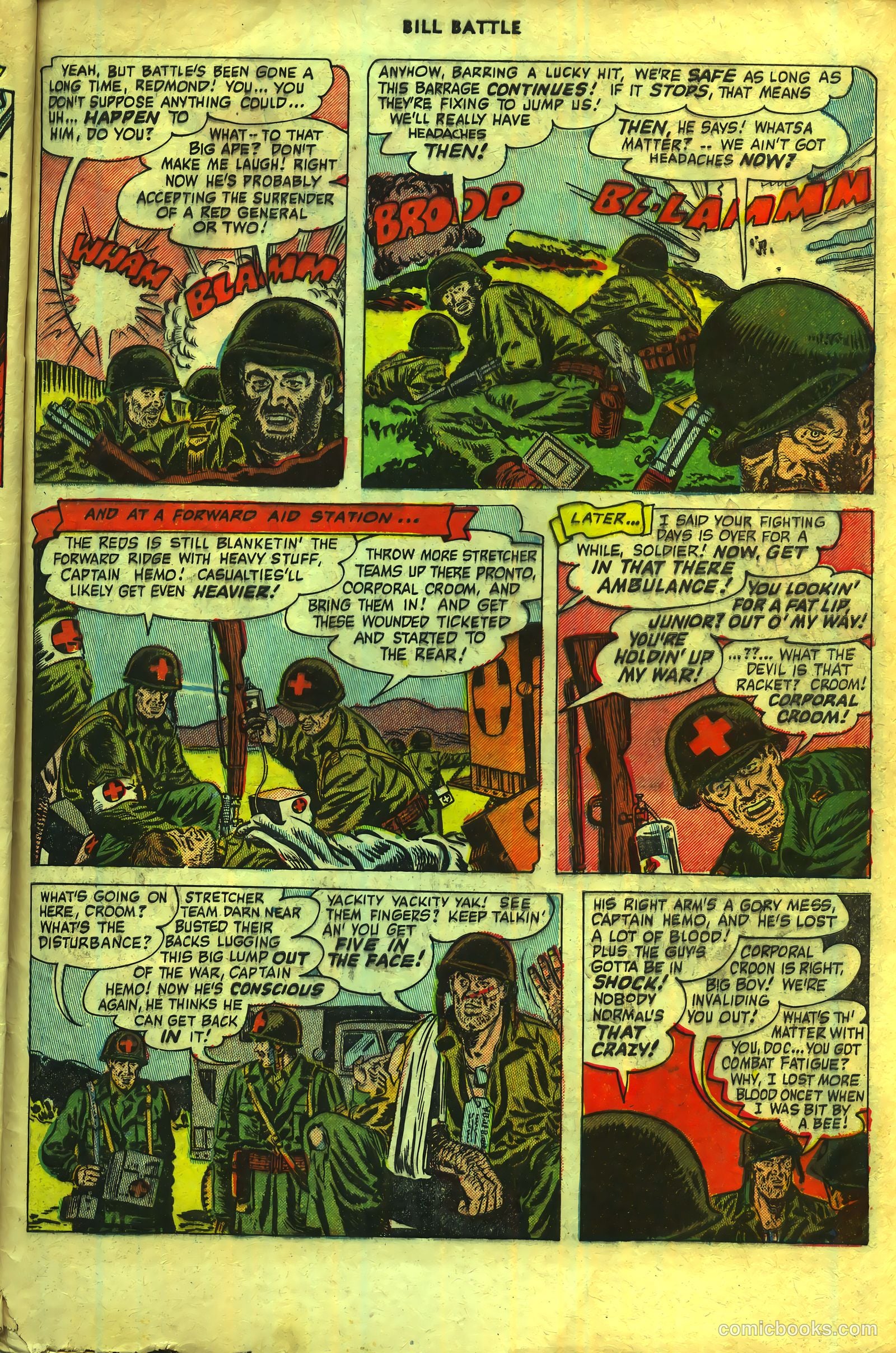 Bill Battle, the One Man Army #2 (1952) — page 29 of 36