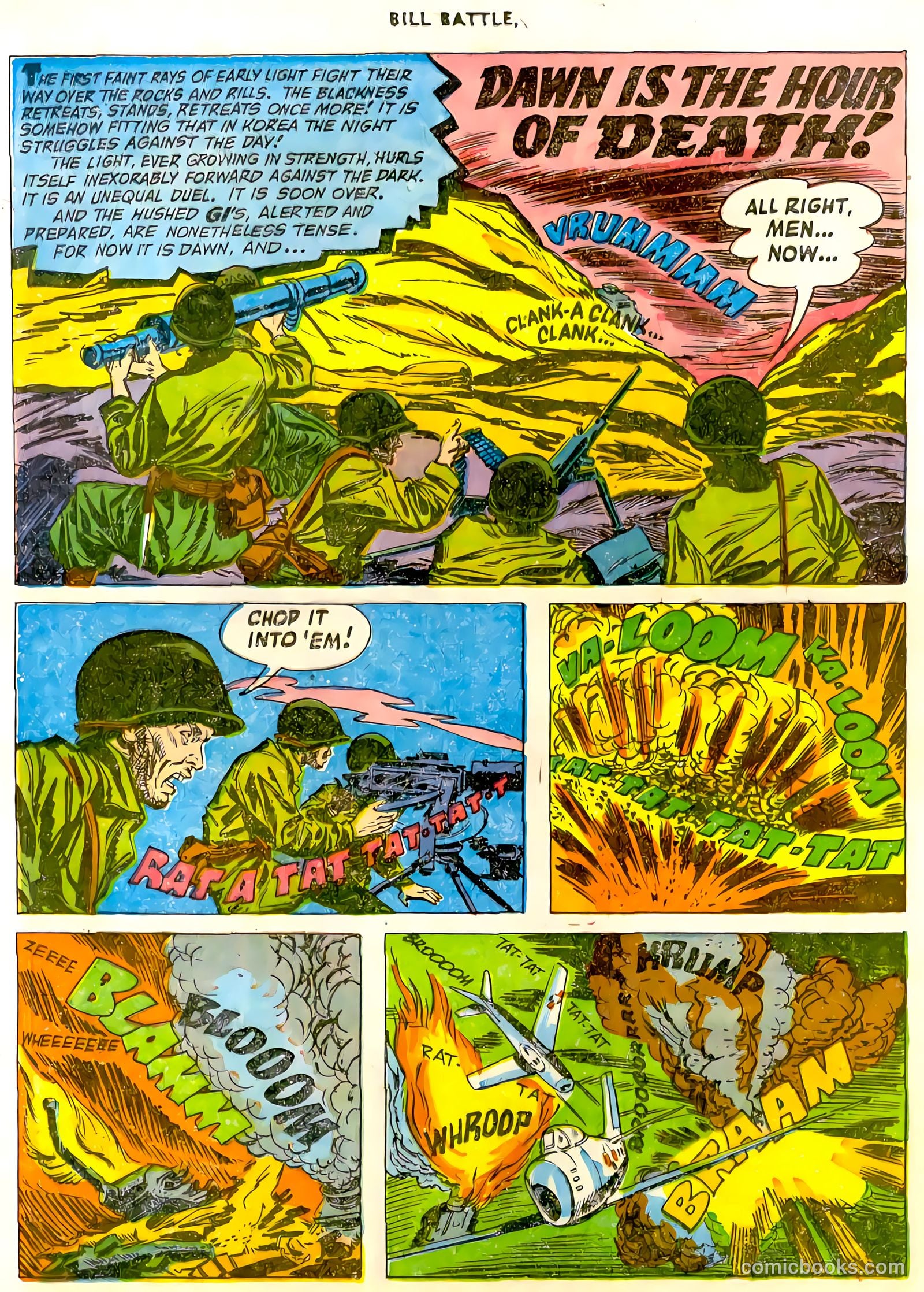 Bill Battle, the One Man Army #3 (1953) — page 11 of 35