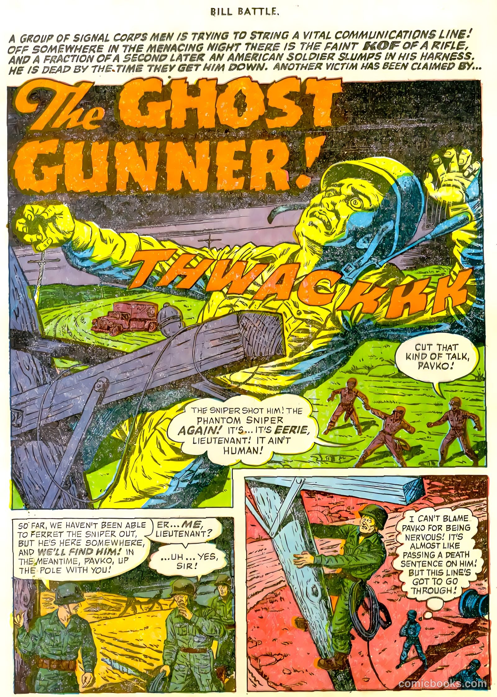 Bill Battle, the One Man Army #3 (1953) — page 16 of 35