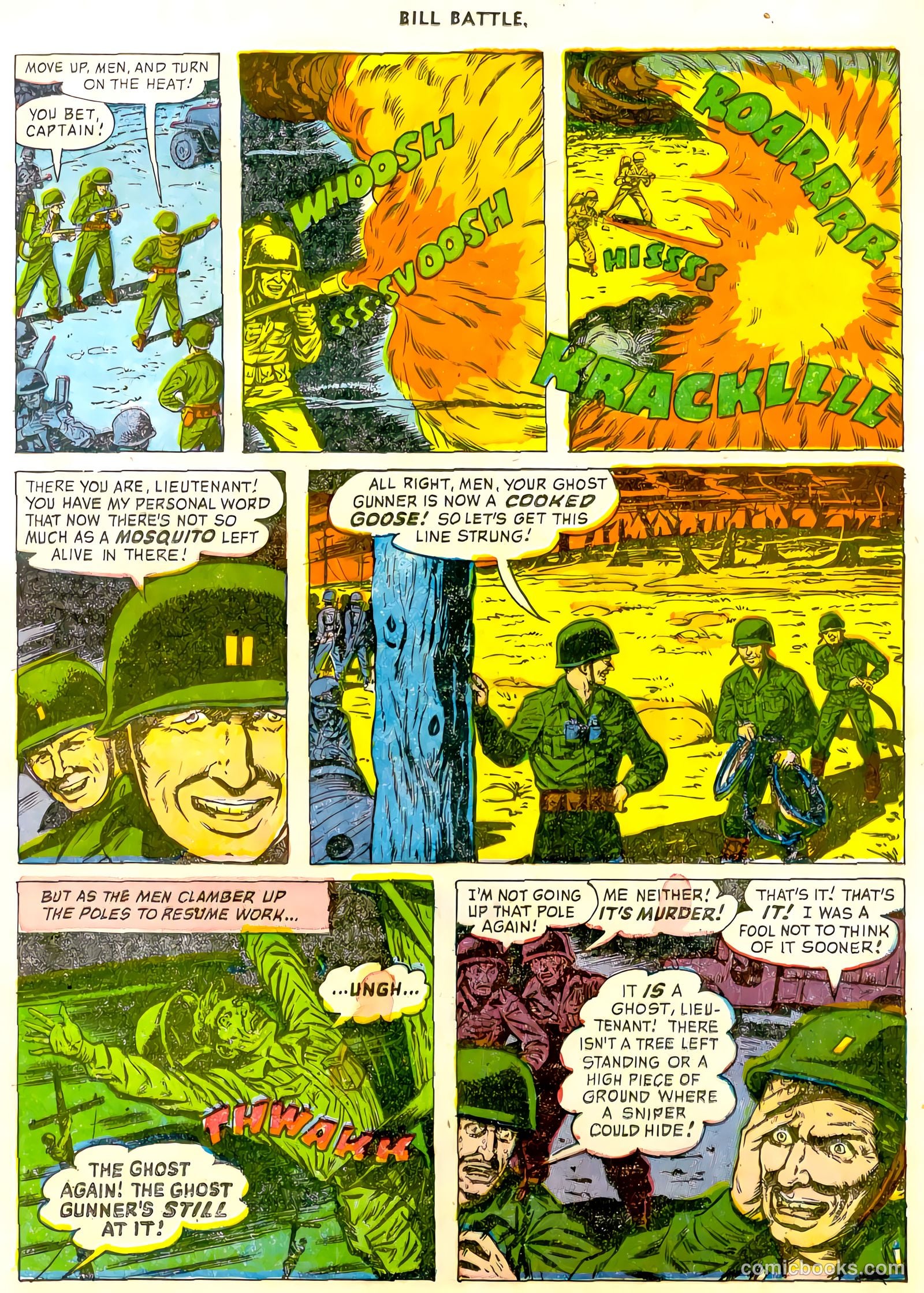 Bill Battle, the One Man Army #3 (1953) — page 20 of 35
