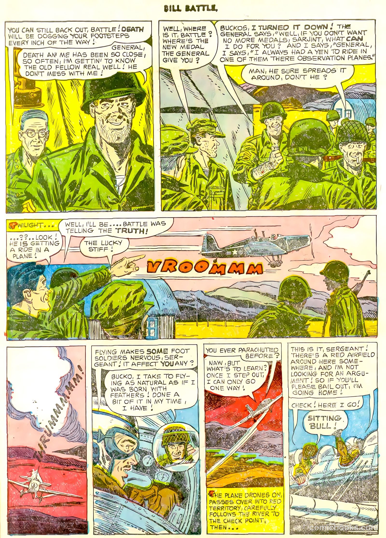 Bill Battle, the One Man Army #3 (1953) — page 29 of 35