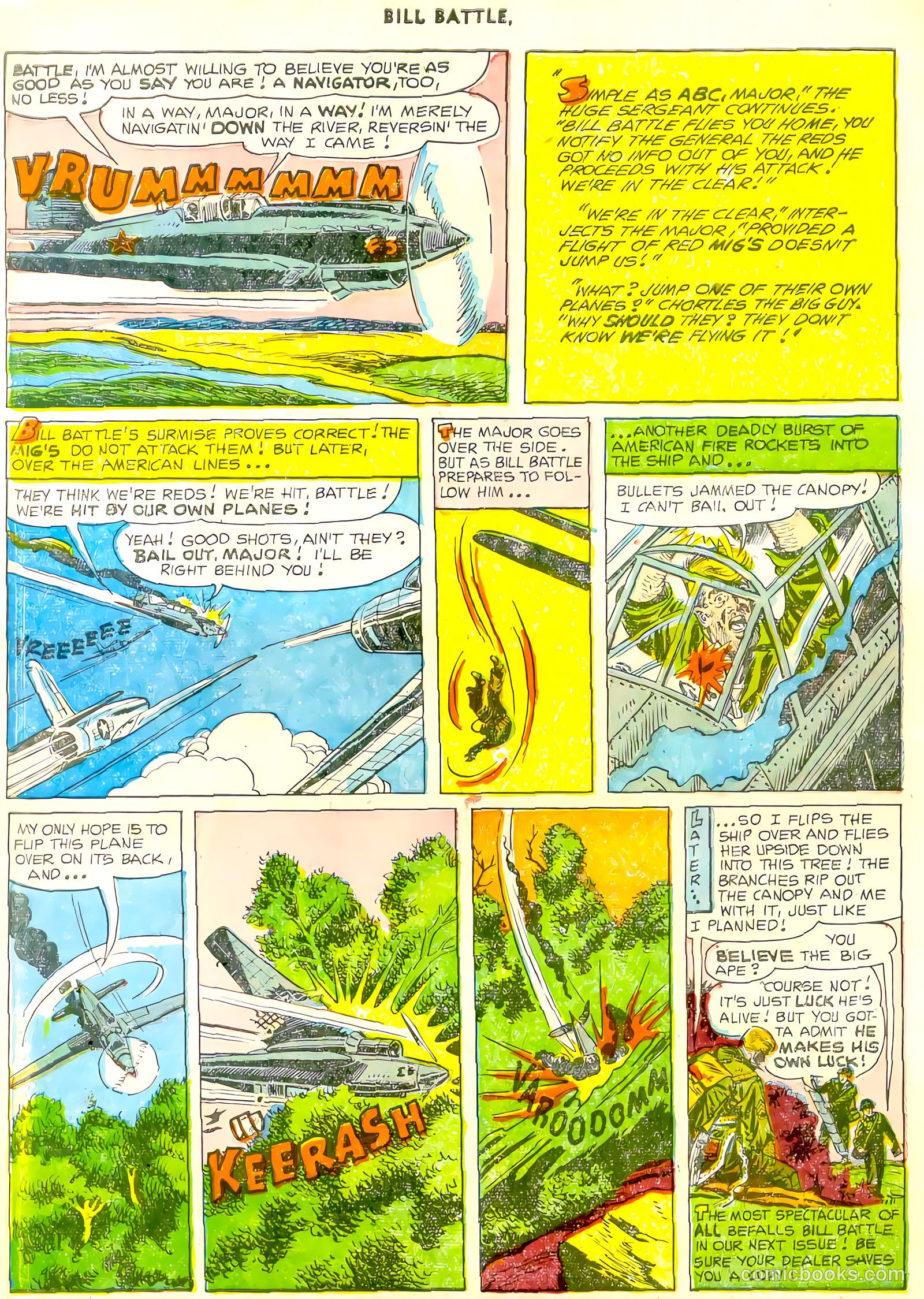 Bill Battle, the One Man Army #3 (1953) — page 33 of 35