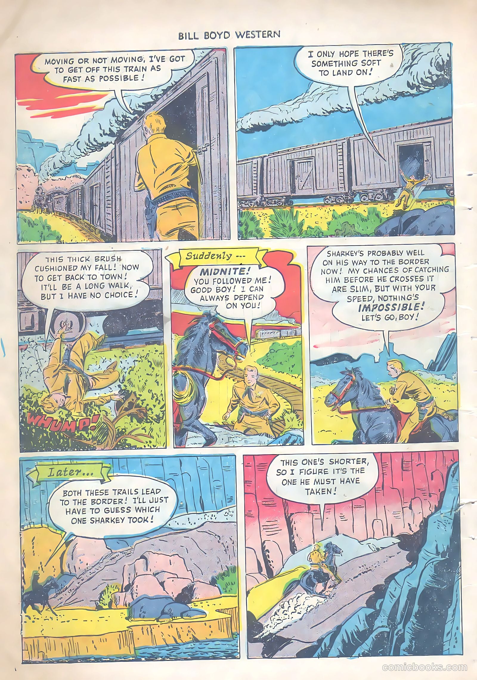 Bill Boyd Western #12 (1951) — page 9 of 49