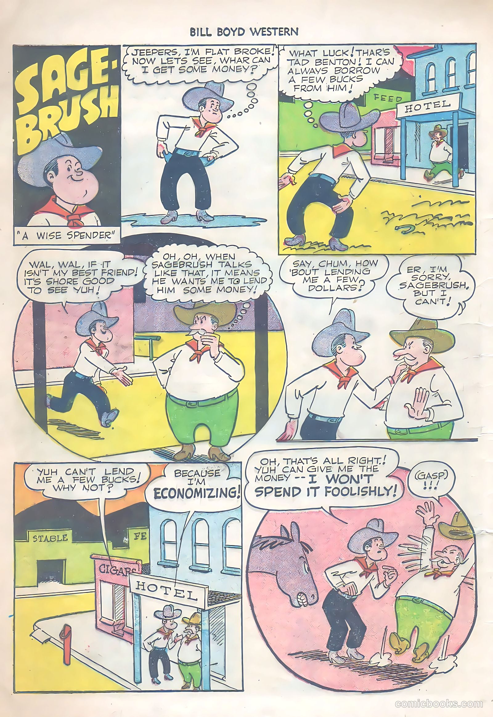 Bill Boyd Western #12 (1951) — page 15 of 49