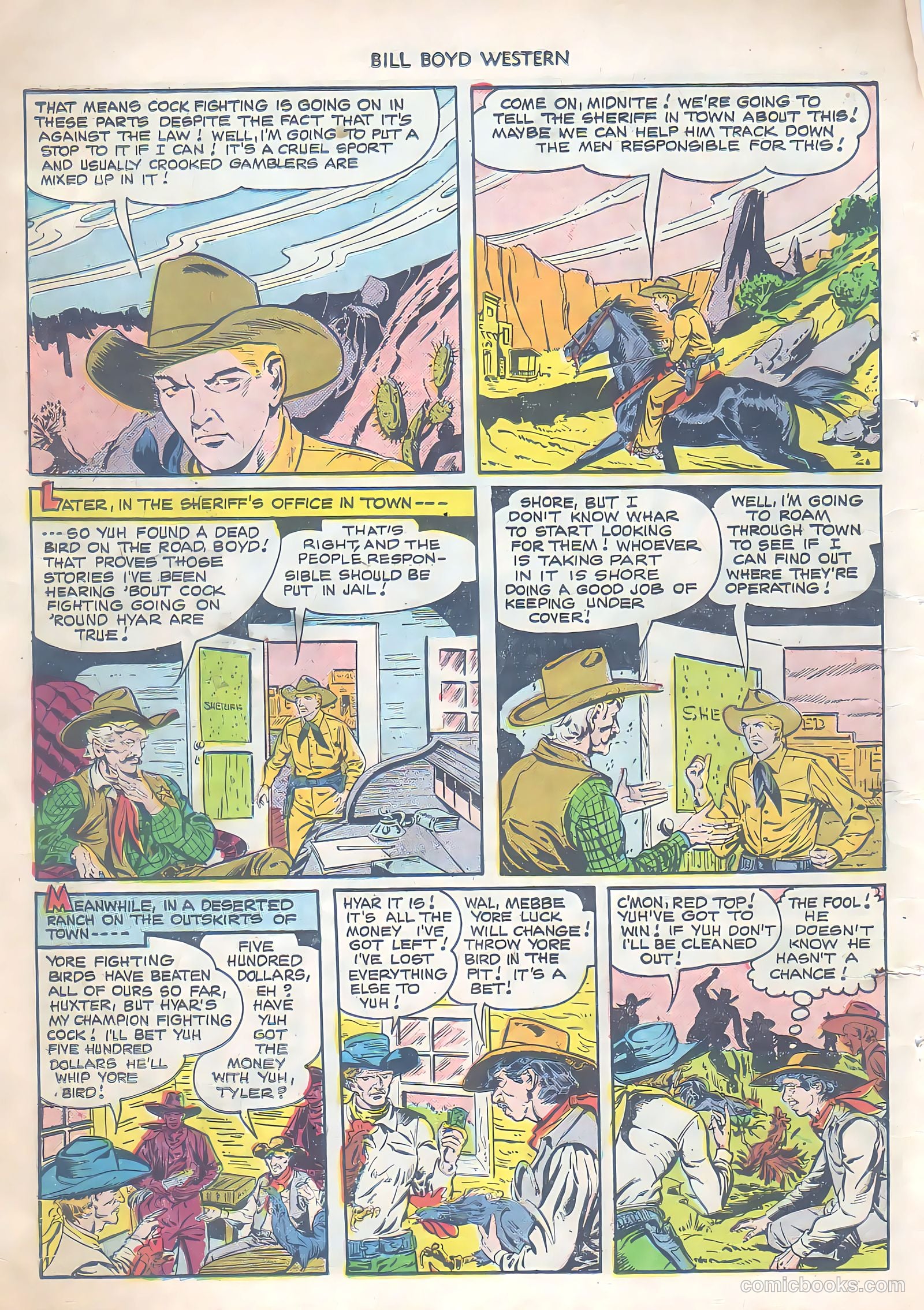 Bill Boyd Western #12 (1951) — page 17 of 49