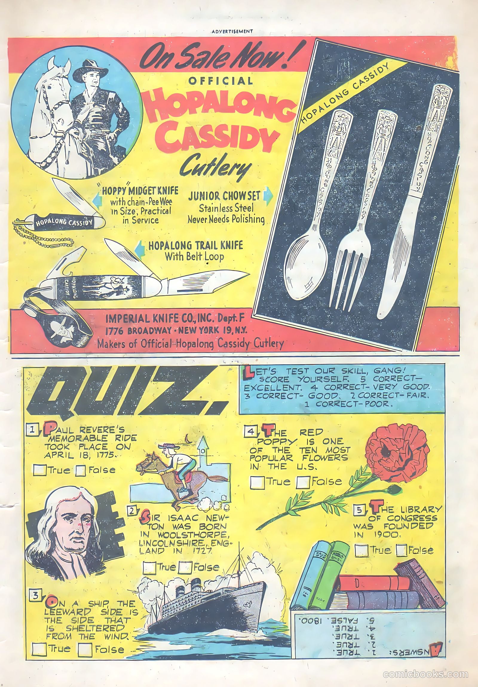 Bill Boyd Western #12 (1951) — page 38 of 49