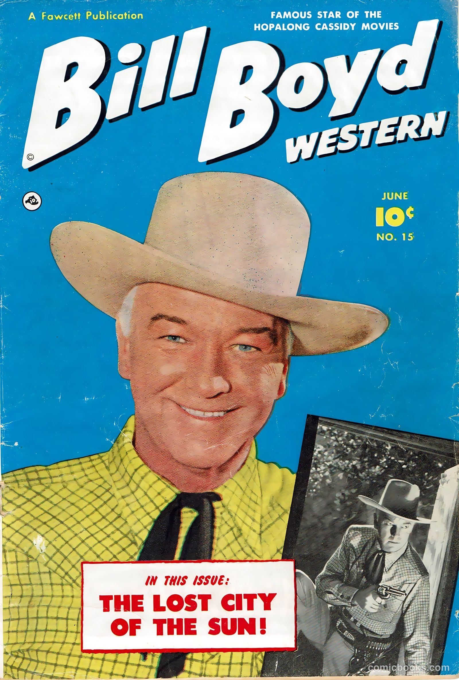 Bill Boyd Western #15 cover