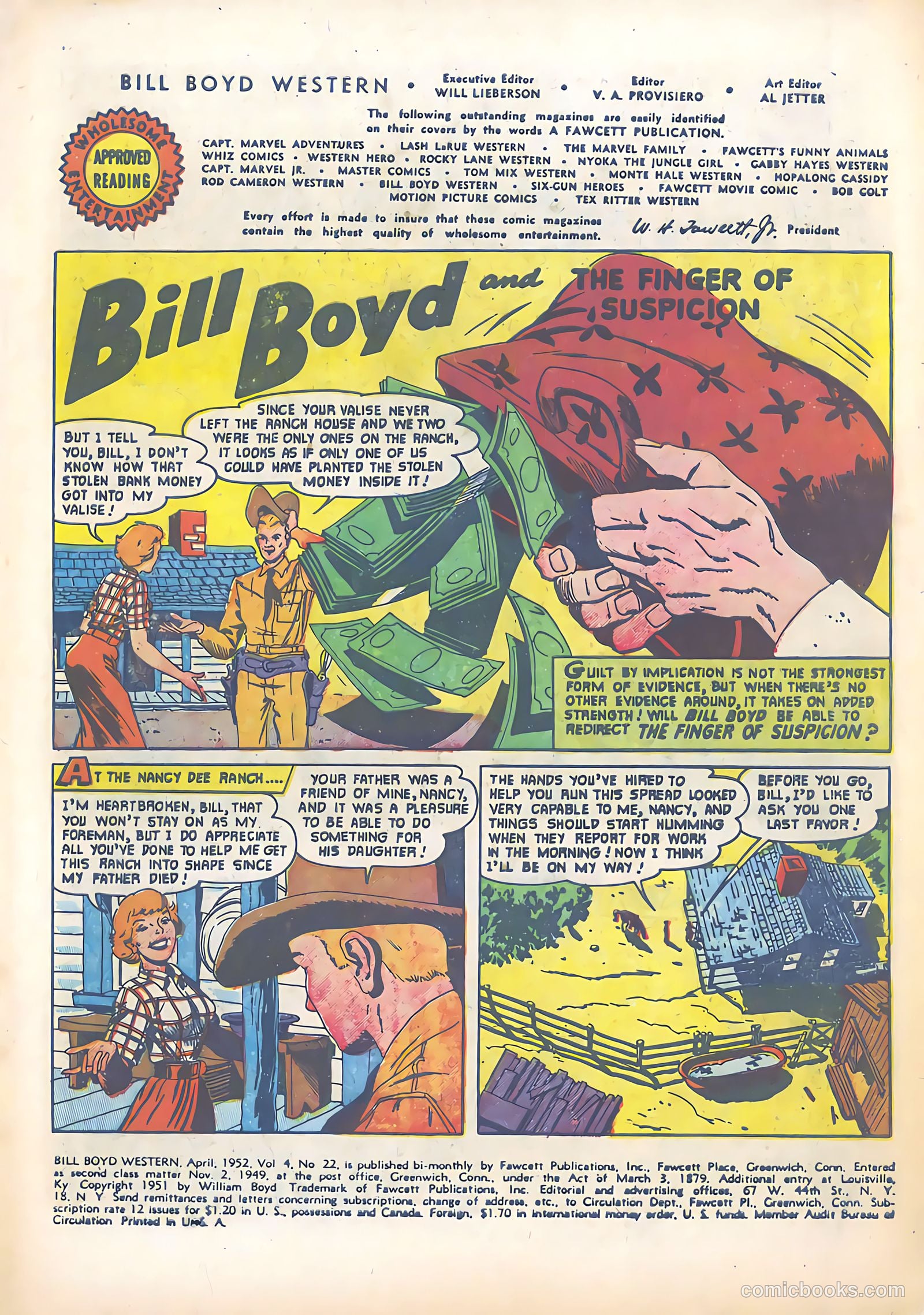 Bill Boyd Western #22 (1952) — page 3 of 35