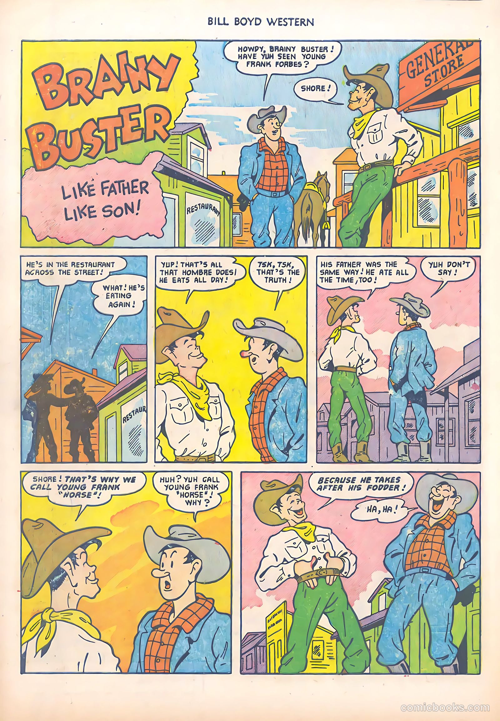 Bill Boyd Western #22 (1952) — page 10 of 35