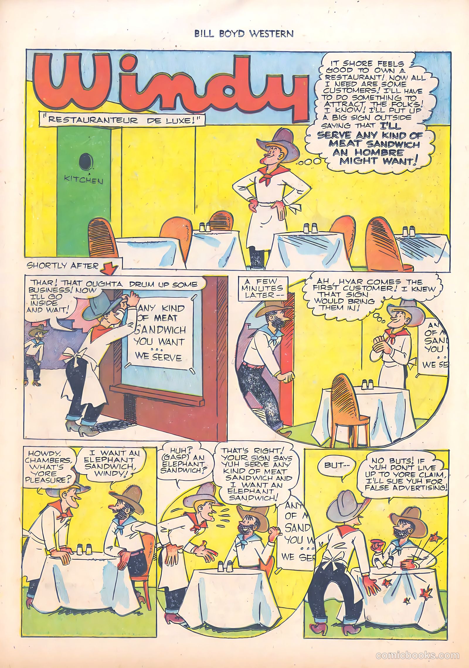 Bill Boyd Western #22 (1952) — page 12 of 35