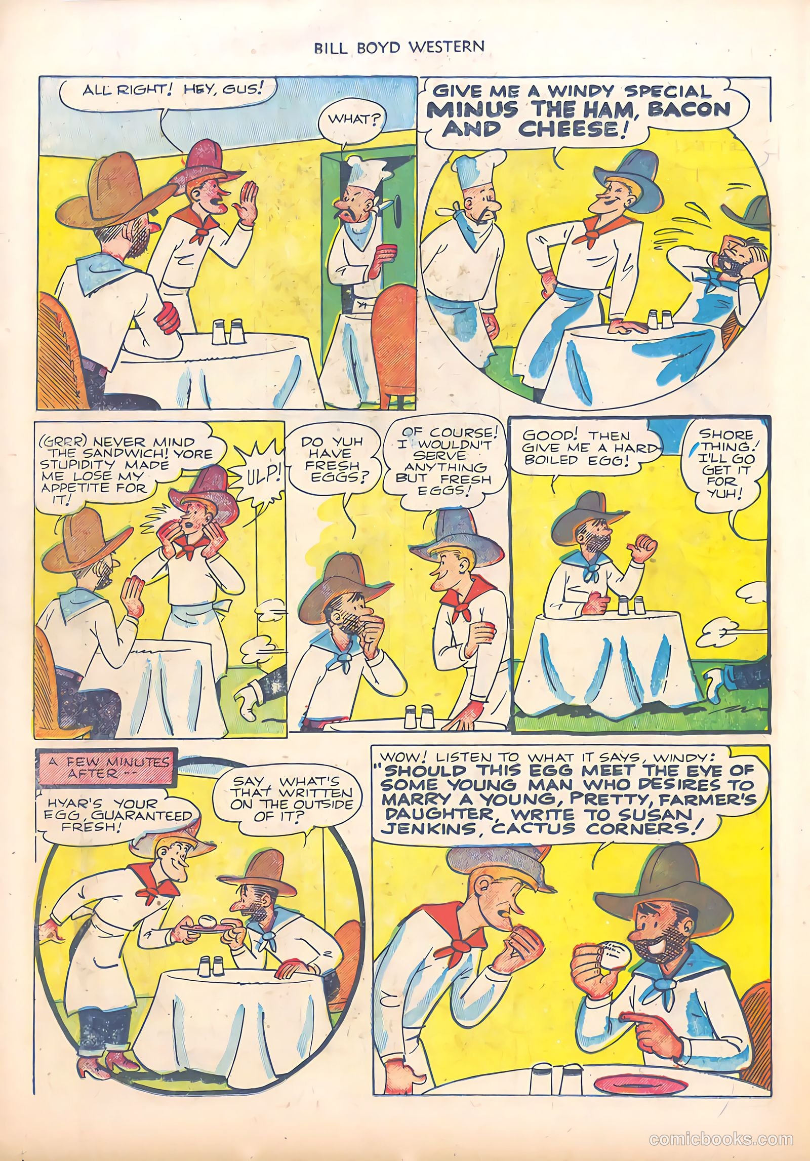 Bill Boyd Western #22 (1952) — page 14 of 35