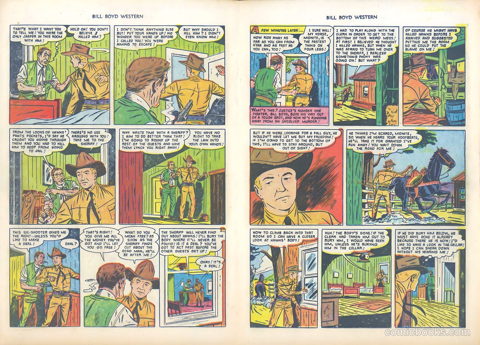Bill Boyd Western #22 (1952) — page 18 of 35
