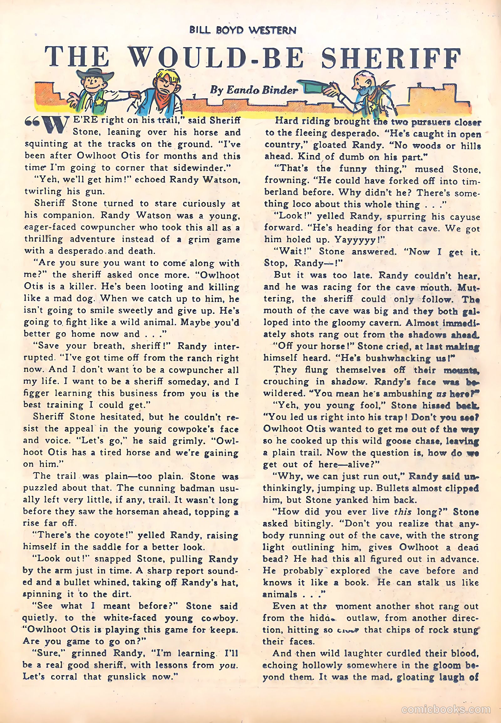Bill Boyd Western #22 (1952) — page 22 of 35