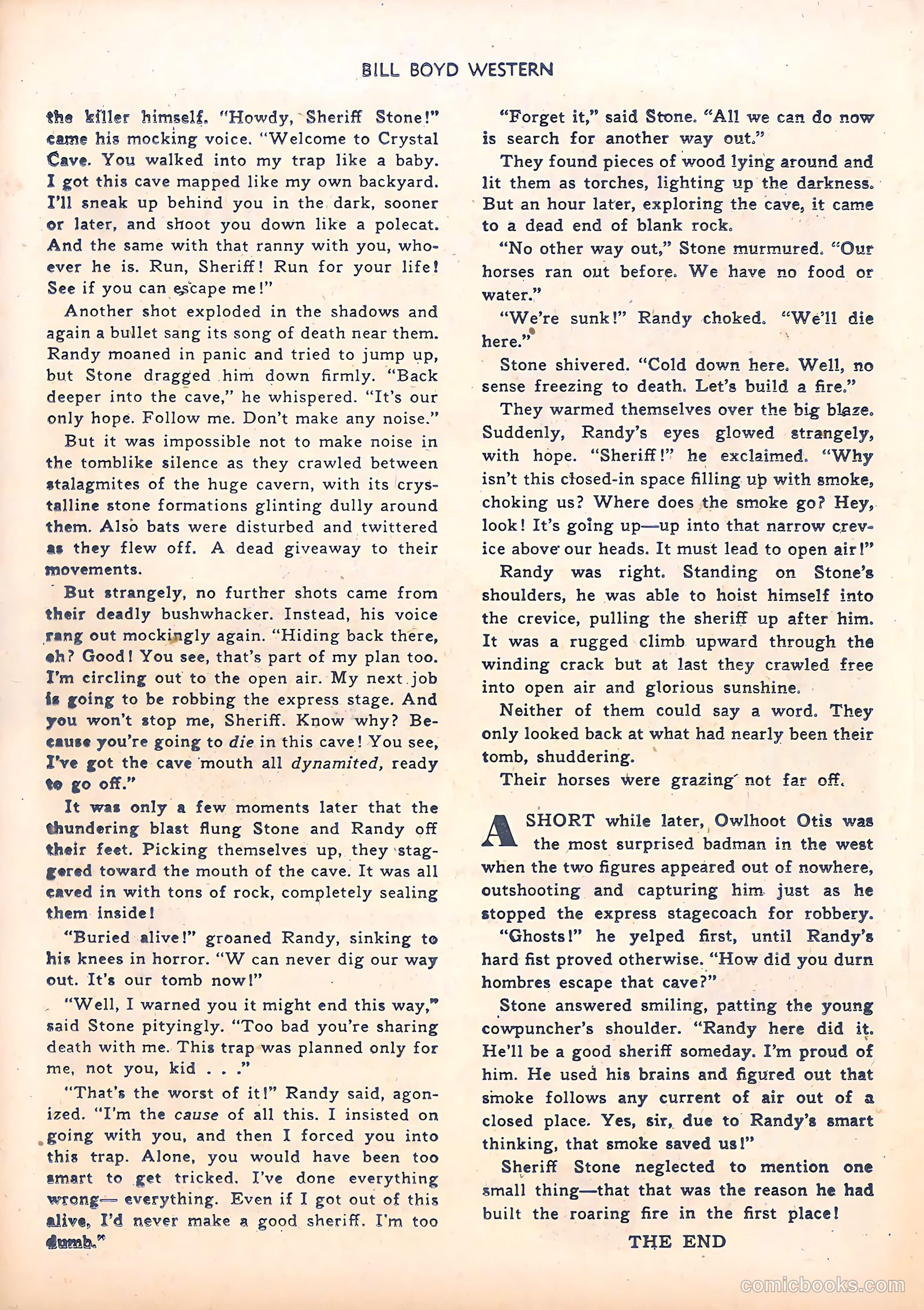 Bill Boyd Western #22 (1952) — page 23 of 35