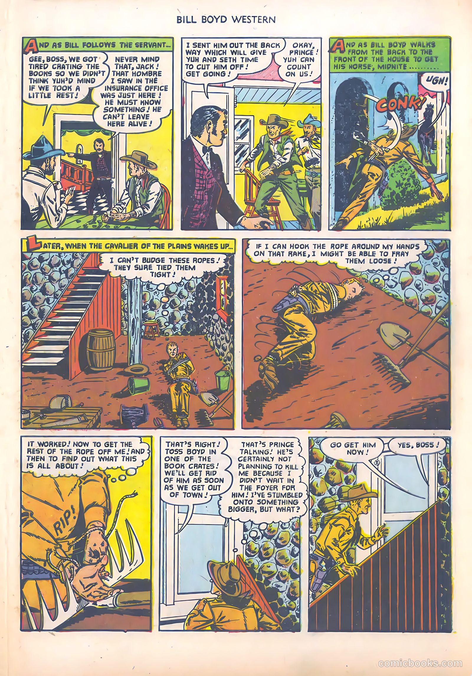 Bill Boyd Western #22 (1952) — page 28 of 35