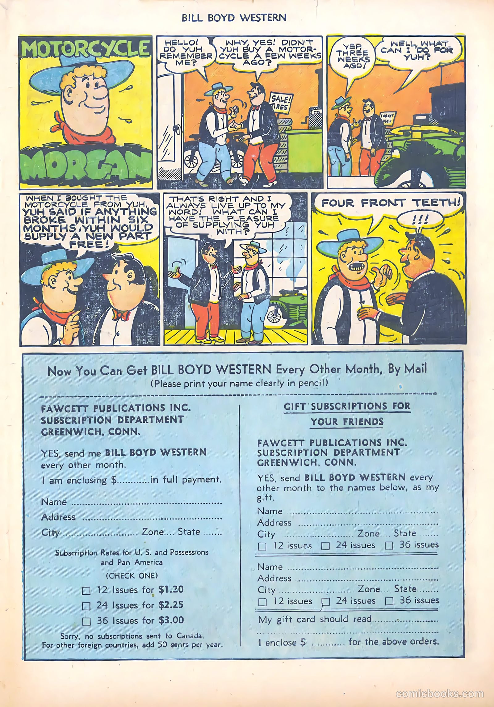 Bill Boyd Western #22 (1952) — page 32 of 35
