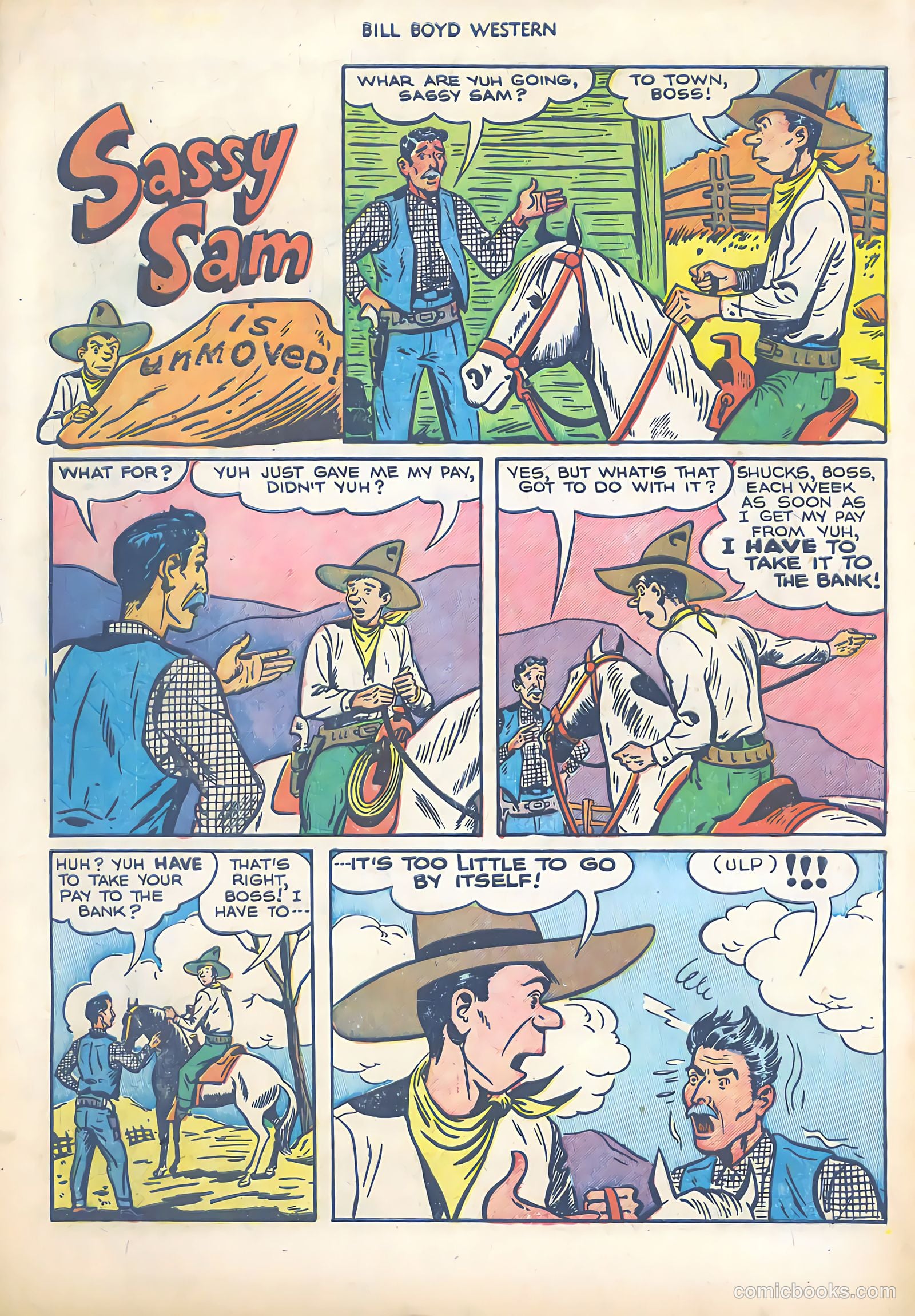 Bill Boyd Western #22 (1952) — page 33 of 35