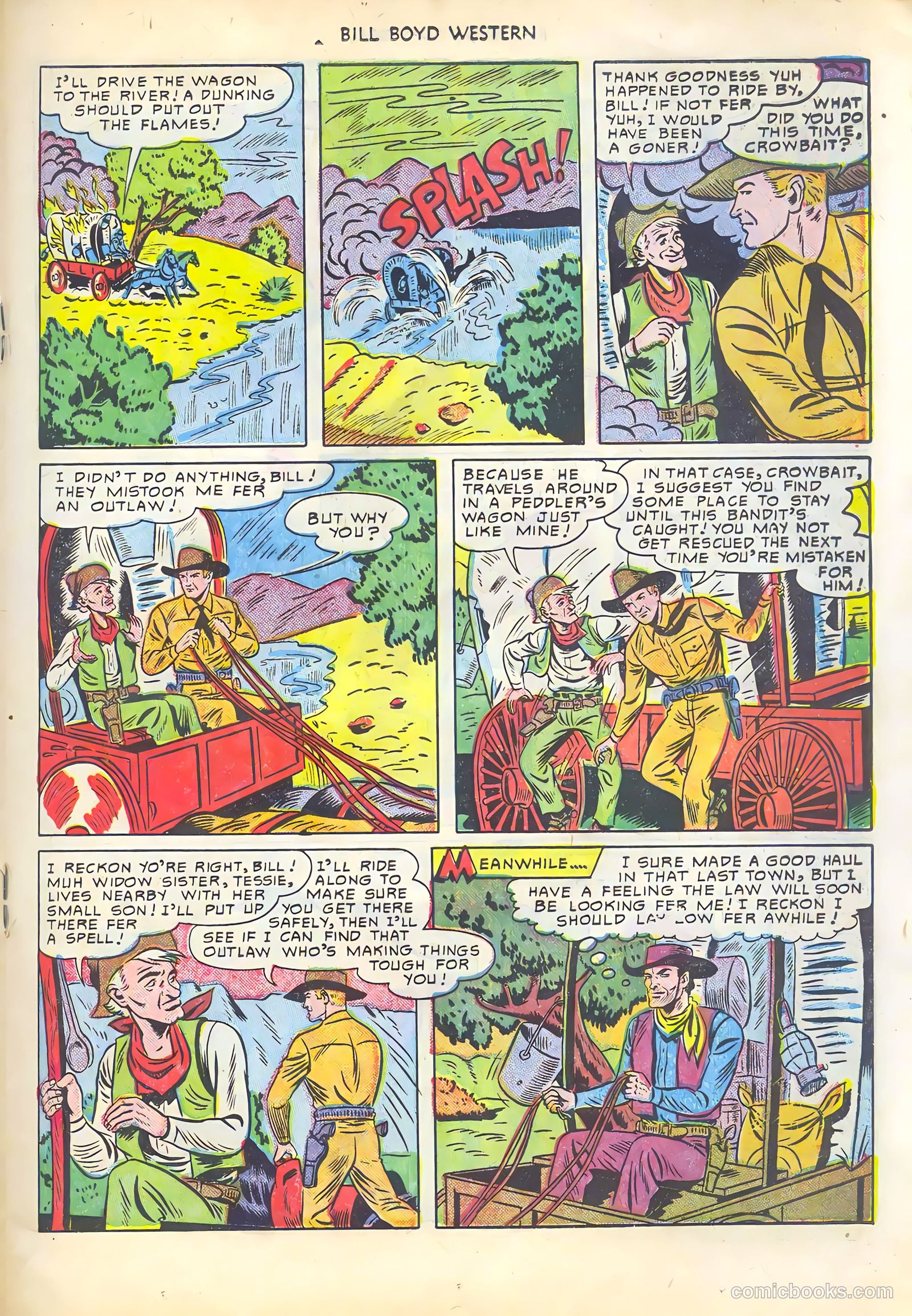 Bill Boyd Western #9 (1951) — page 28