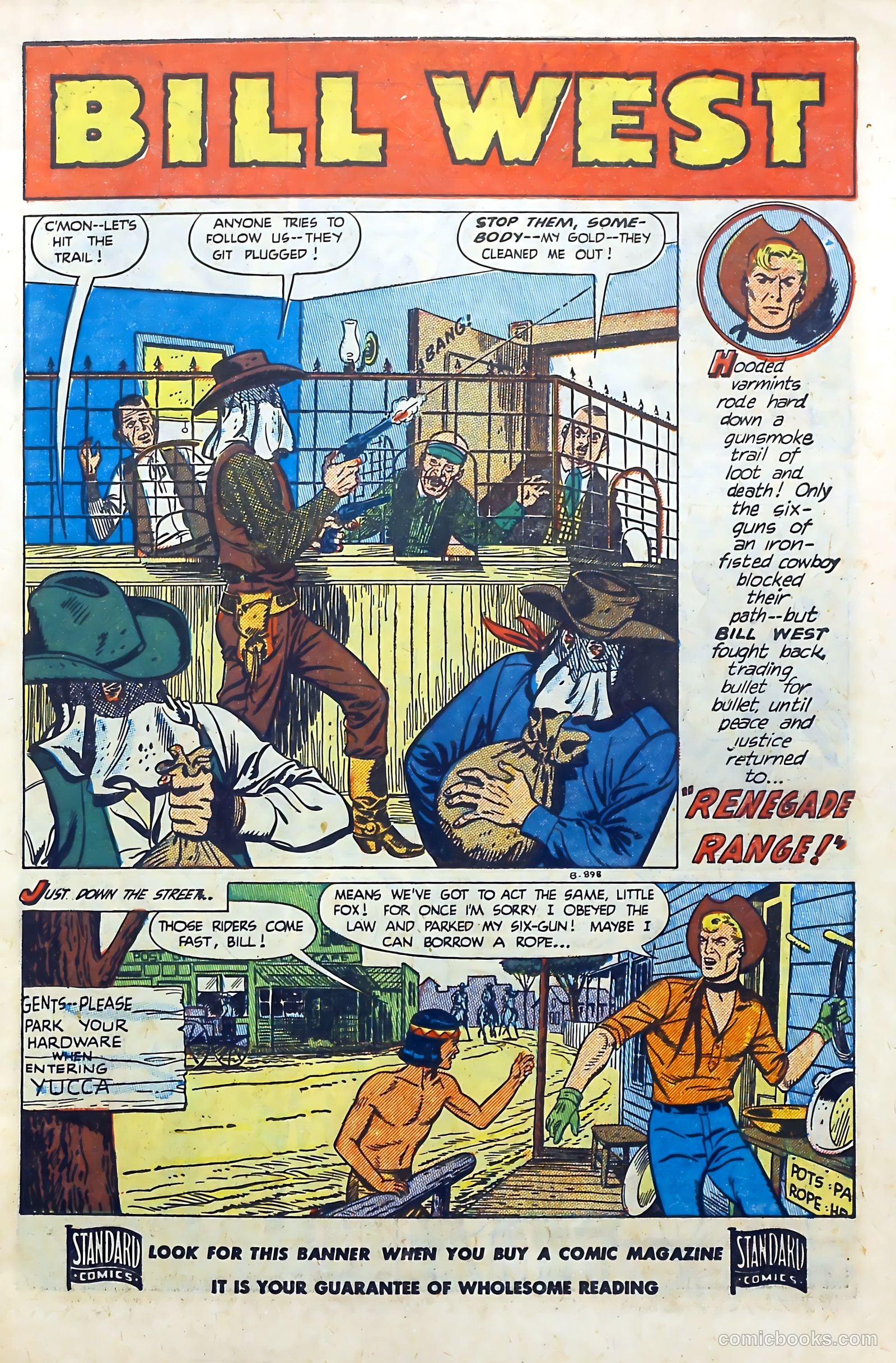 Bill West #10 (1952) — page 3 of 36