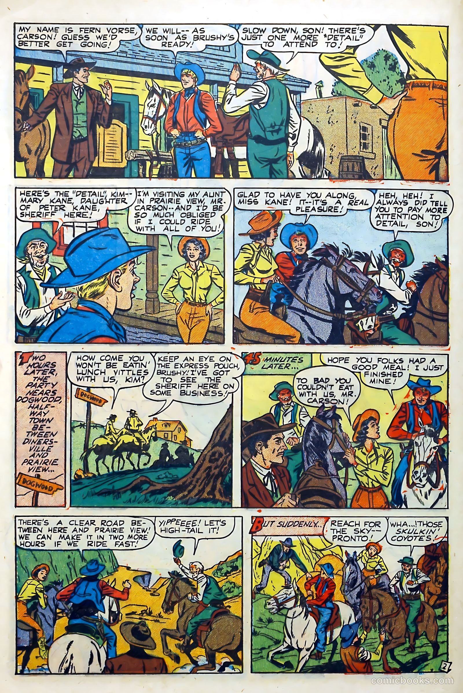 Bill West #10 (1952) — page 16 of 36