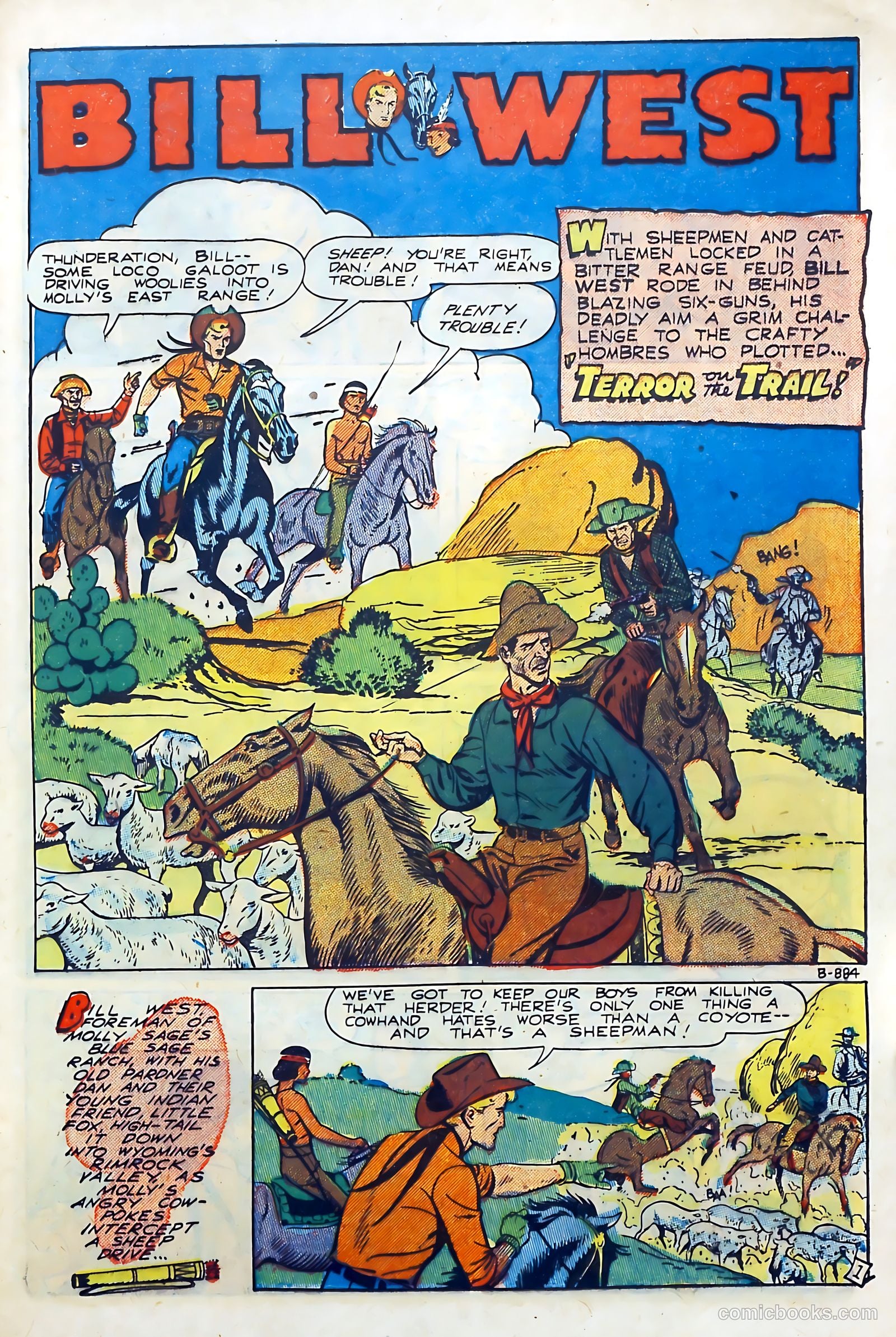 Bill West #10 (1952) — page 25 of 36