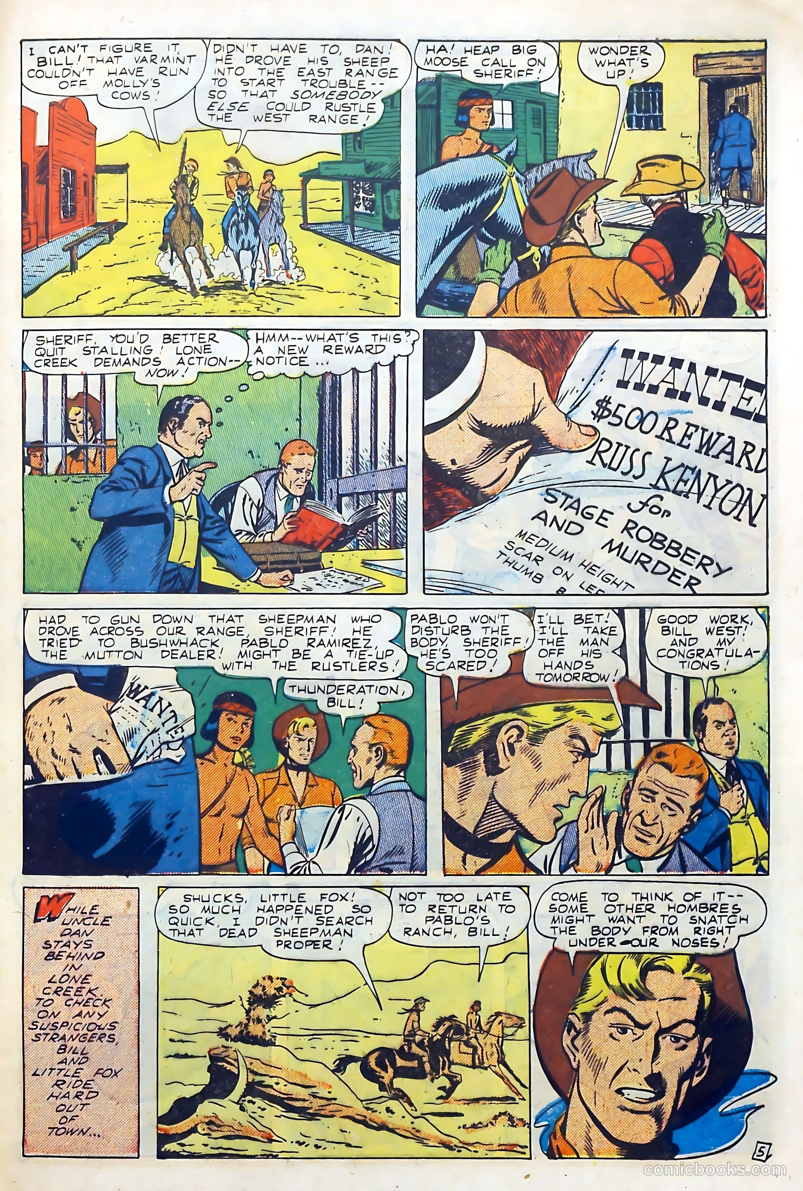 Bill West #10 (1952) — page 29 of 36