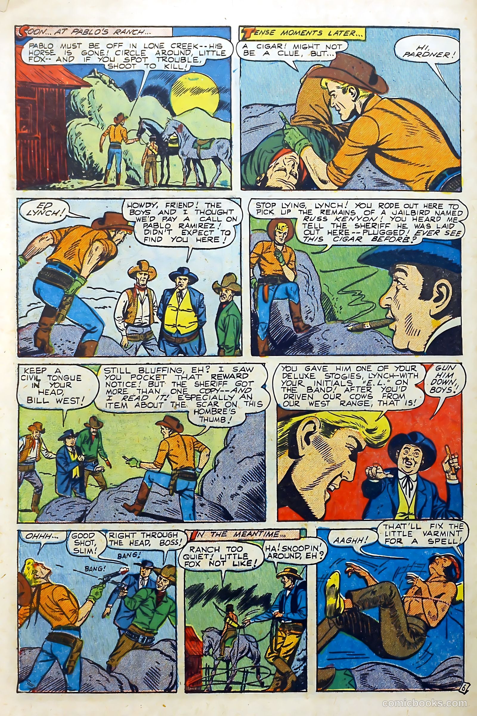 Bill West #10 (1952) — page 30 of 36