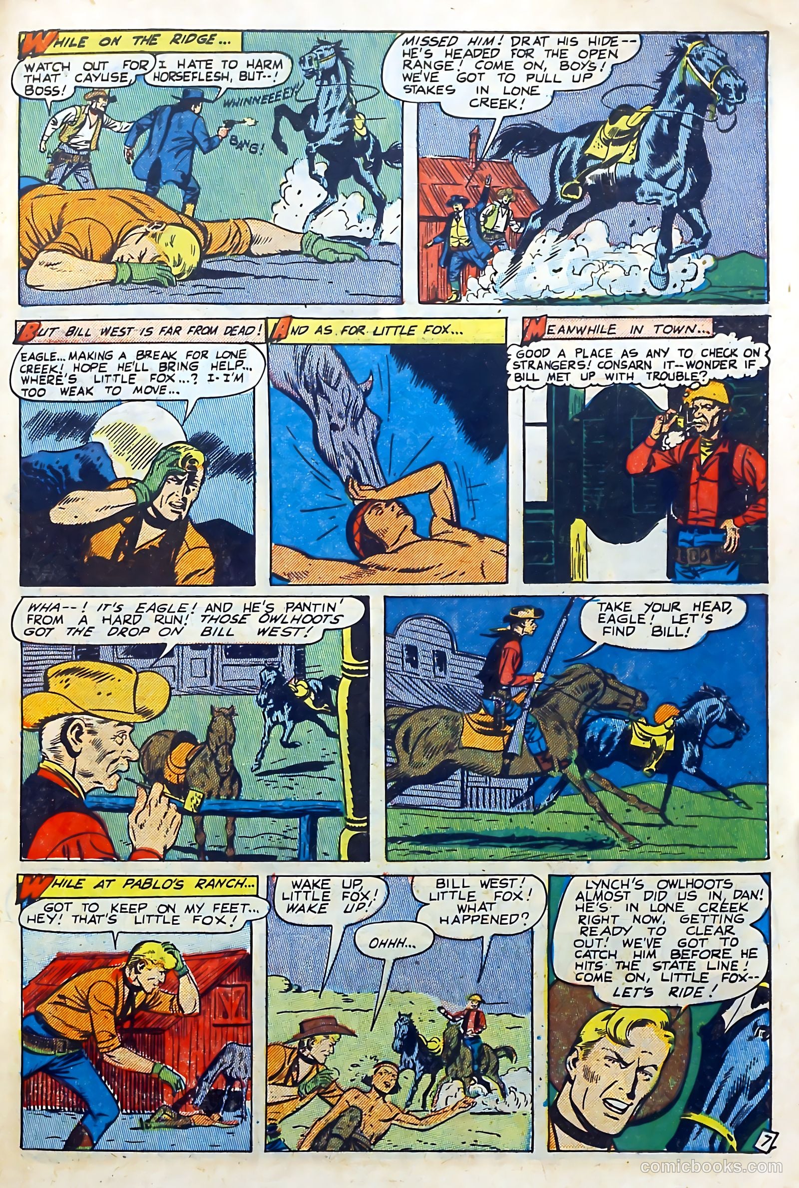 Bill West #10 (1952) — page 31 of 36