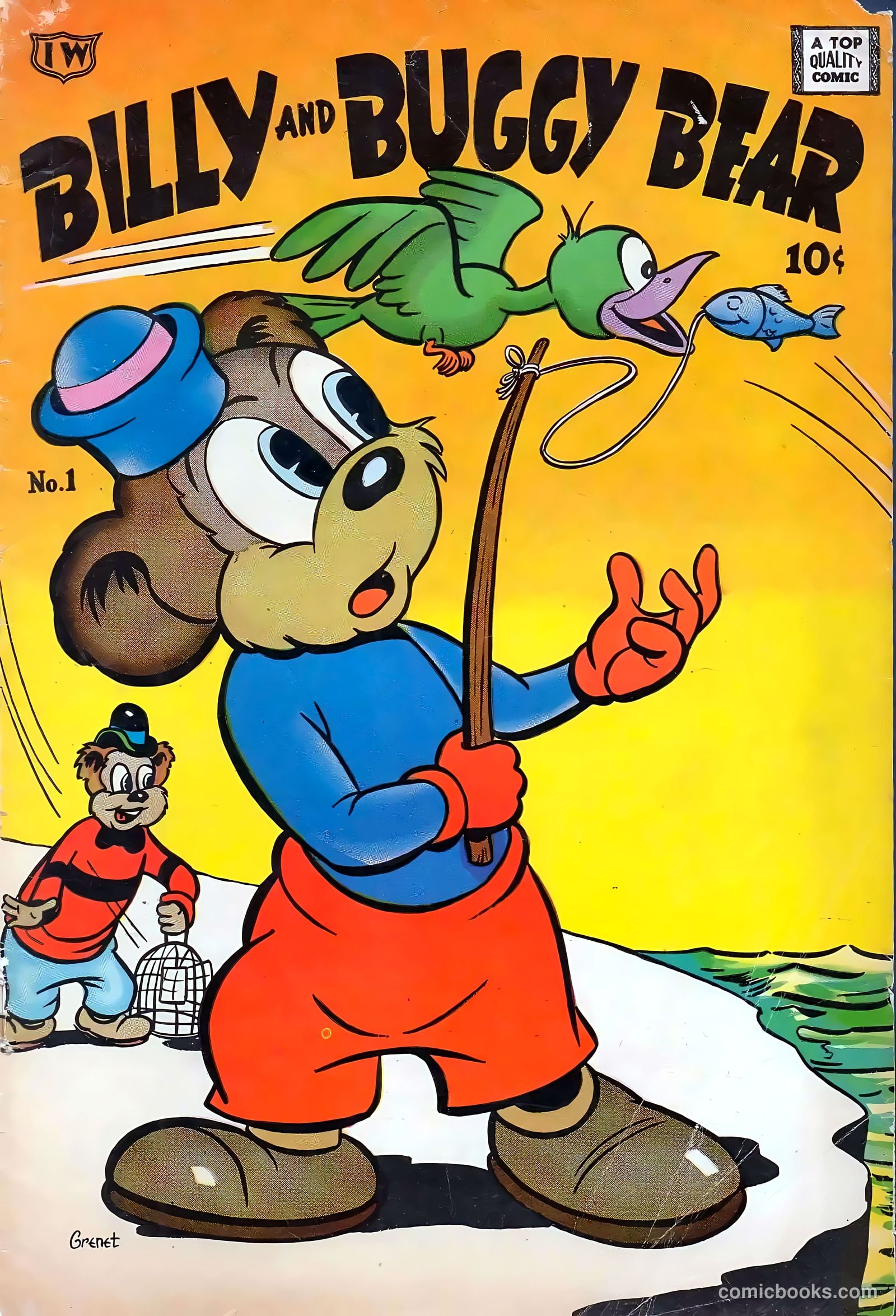 Billy and Buggy Bear #1 cover
