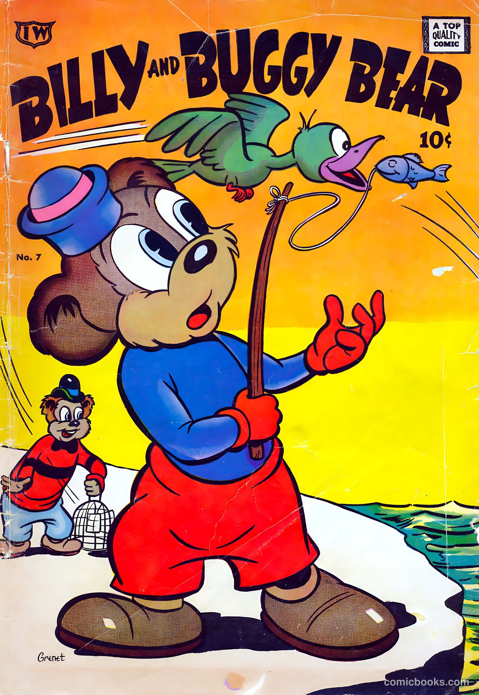 Billy and Buggy Bear #7 cover