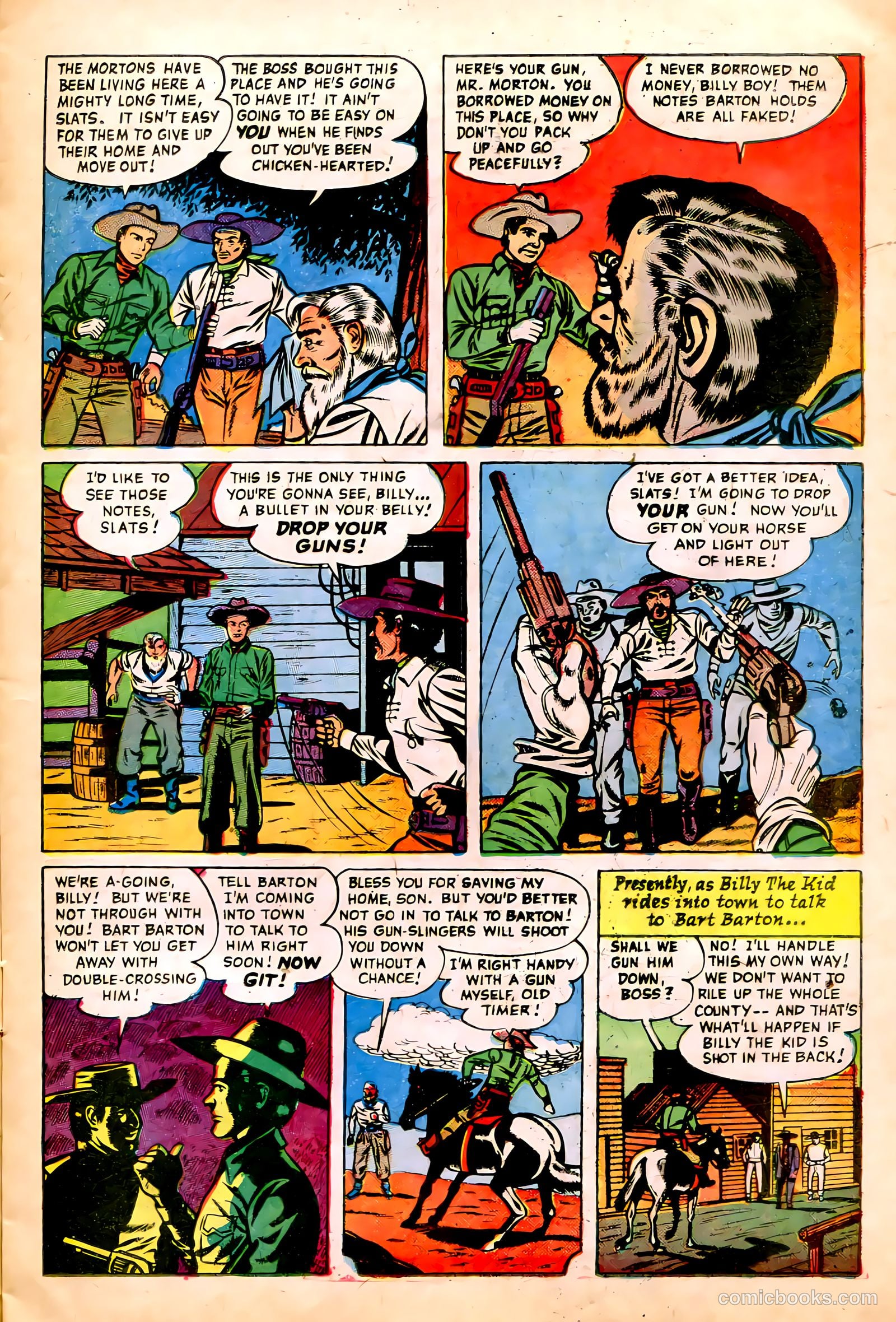 Billy the Kid #1 (1950) — page 13 of 36