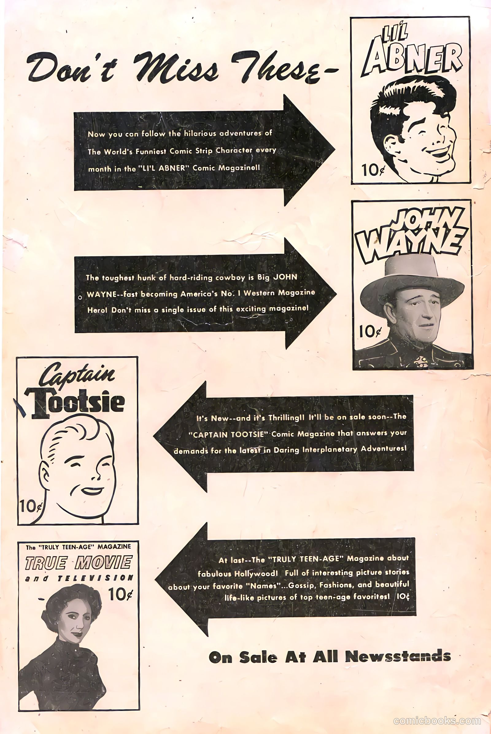 Billy the Kid #1 (1950) — page 36 of 36