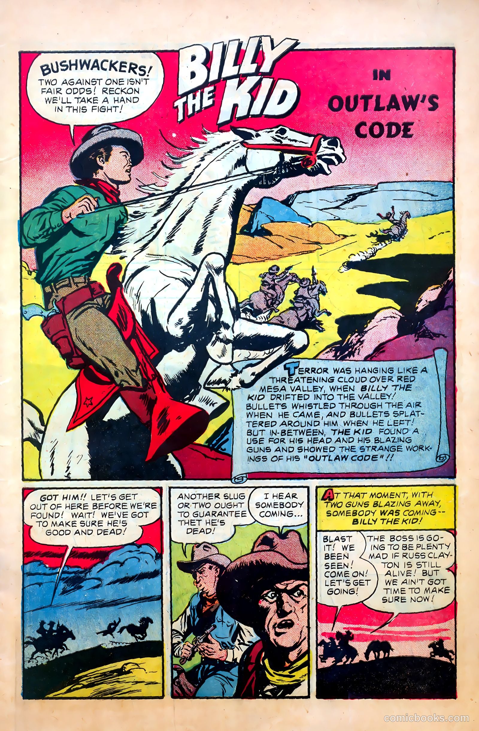 Billy the Kid #2 (1950) — page 3 of 36