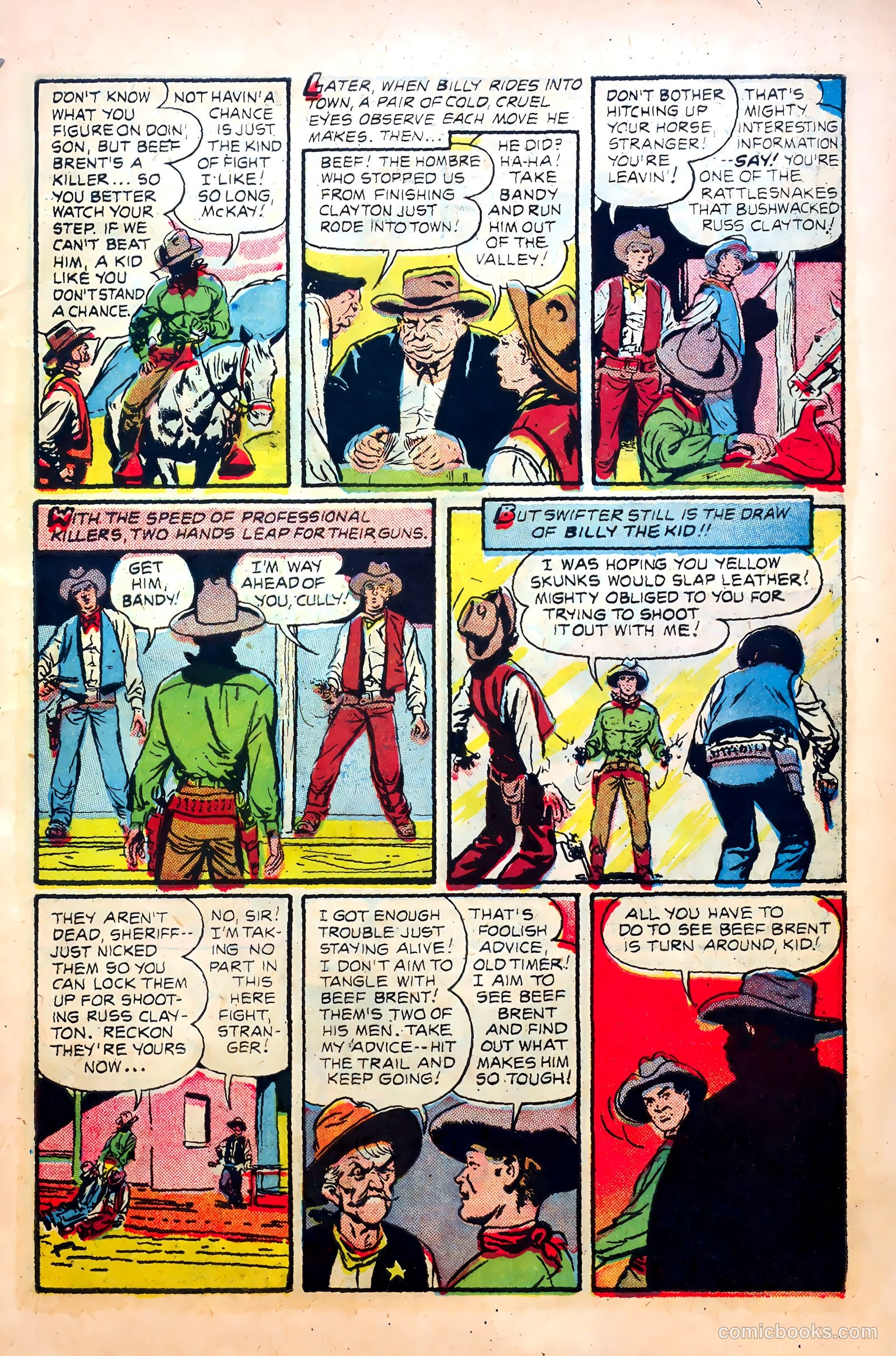 Billy the Kid #2 (1950) — page 5 of 36