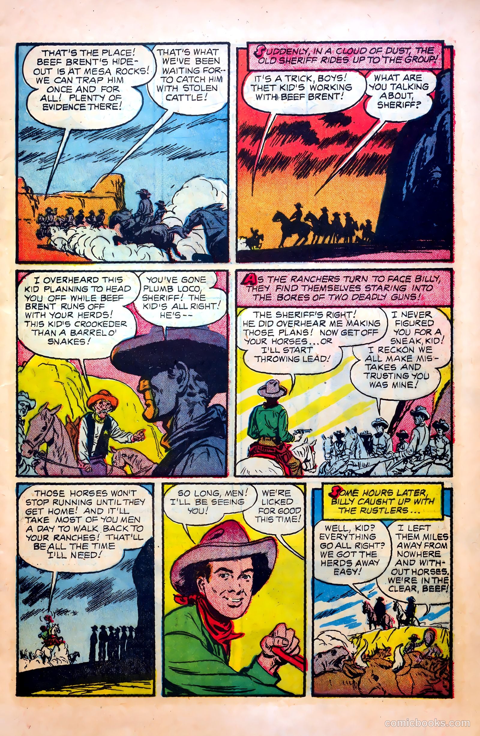 Billy the Kid #2 (1950) — page 7 of 36