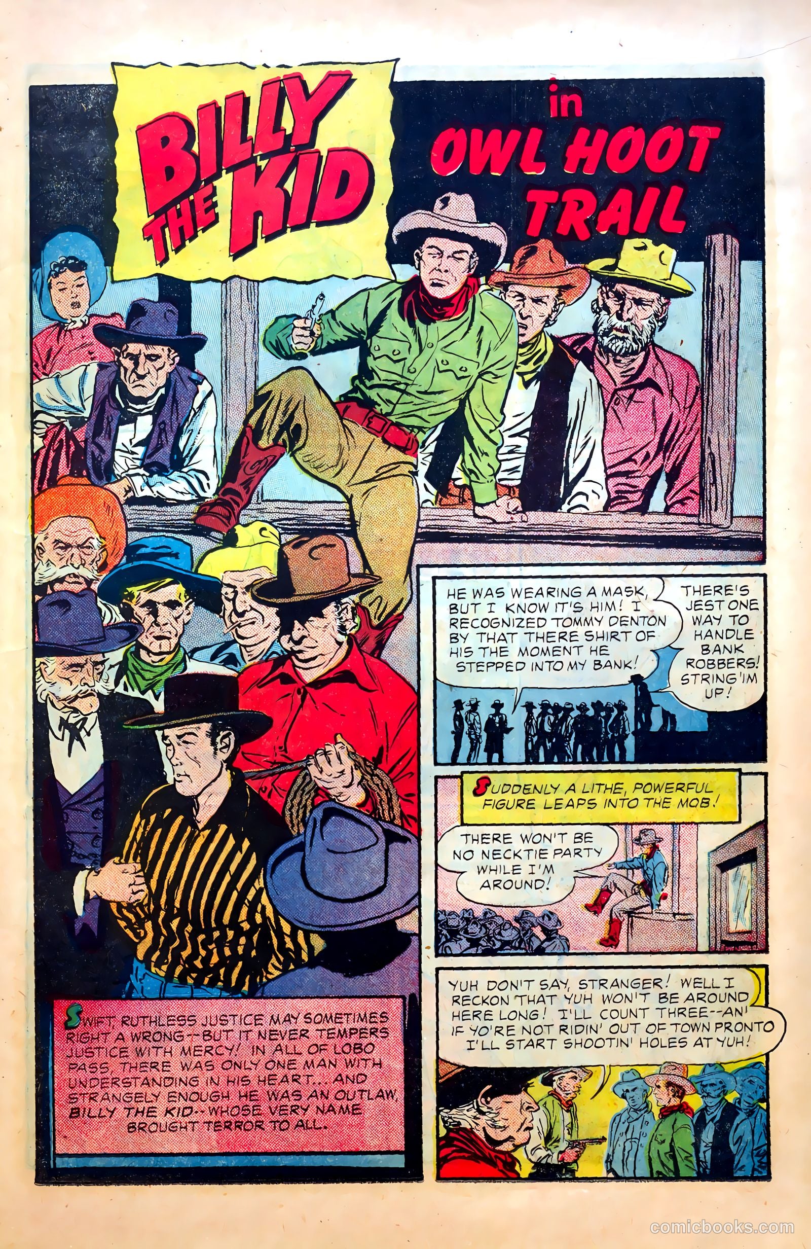 Billy the Kid #2 (1950) — page 11 of 36