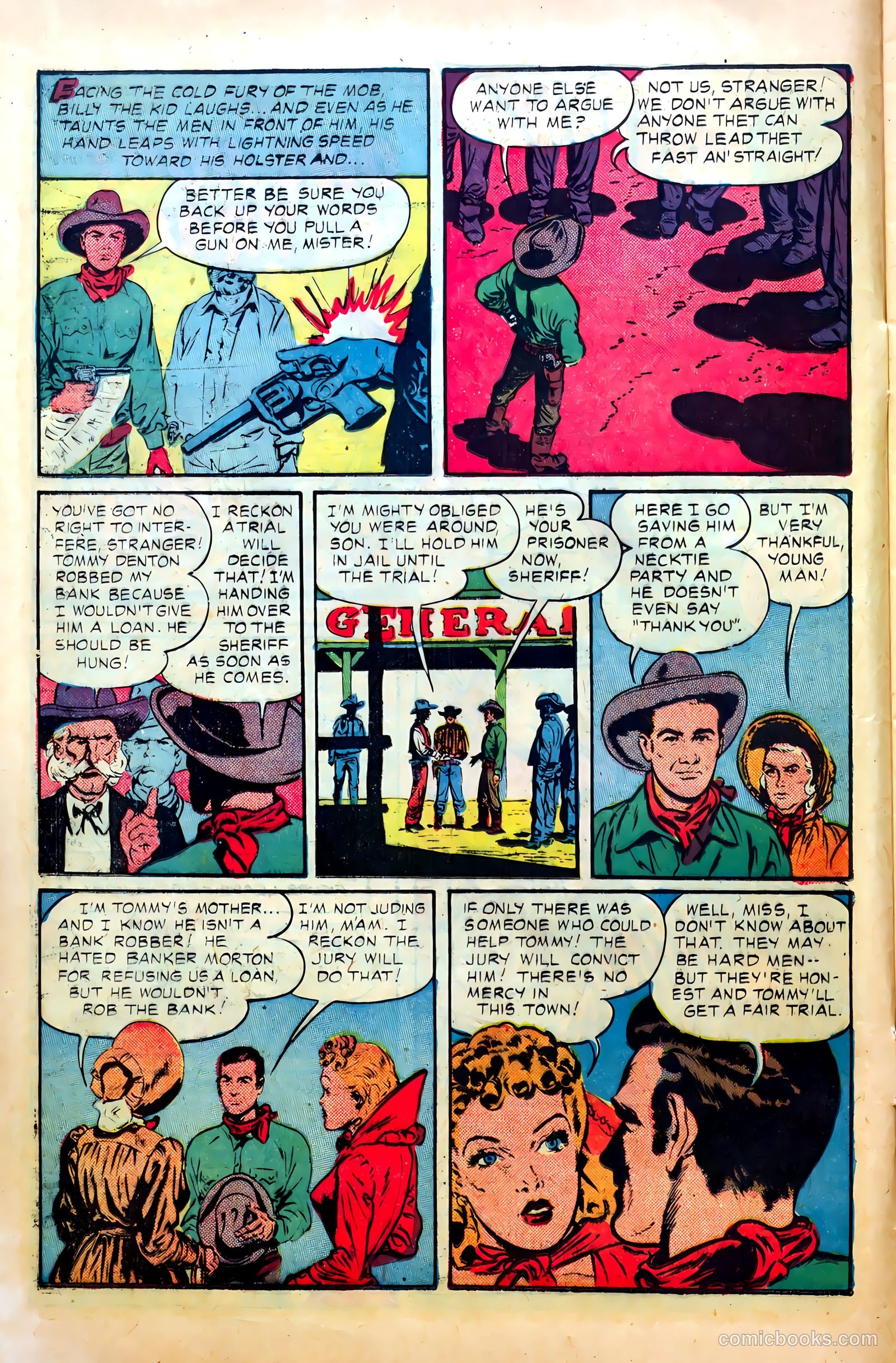 Billy the Kid #2 (1950) — page 12 of 36