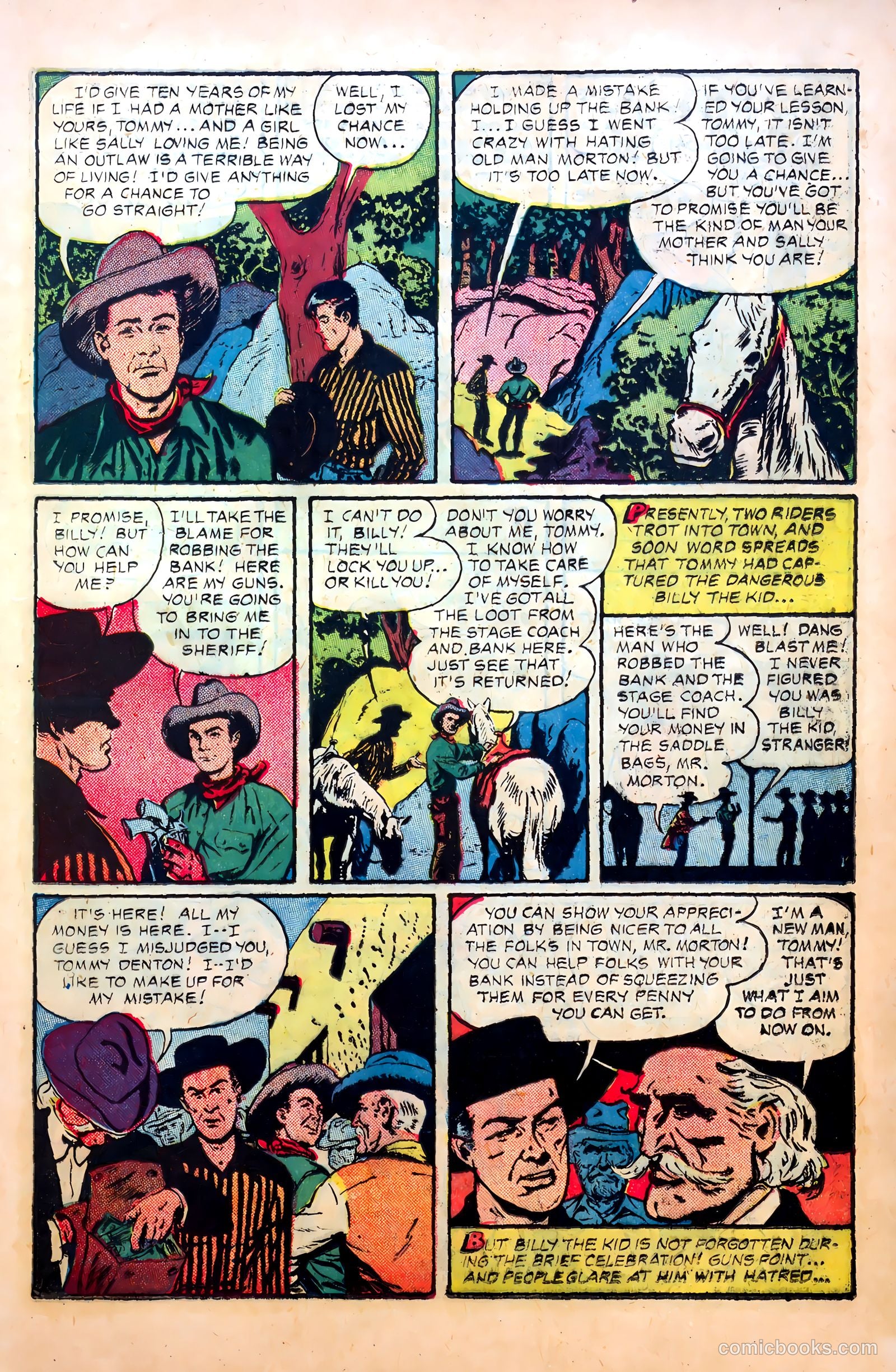 Billy the Kid #2 (1950) — page 17 of 36