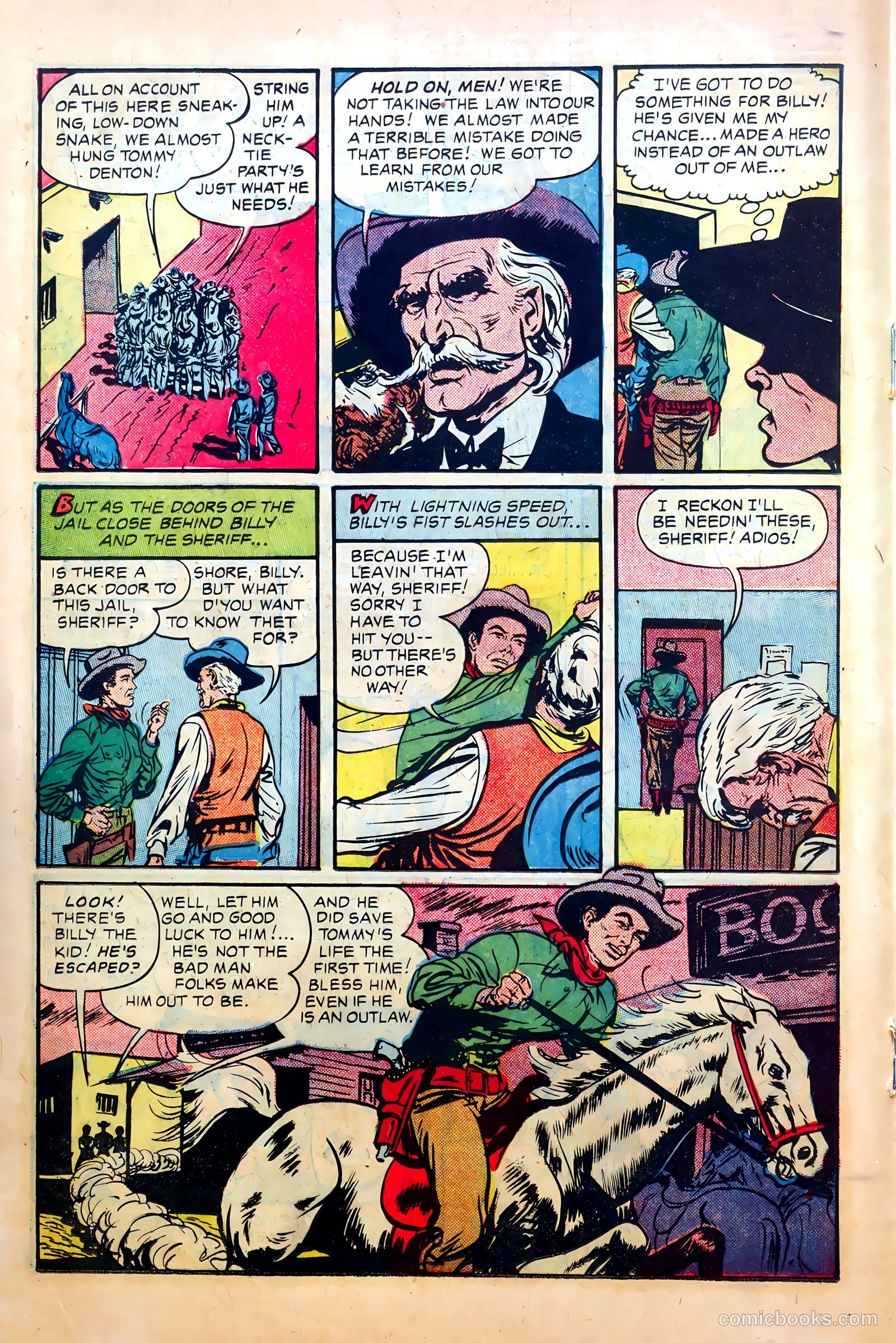 Billy the Kid #2 (1950) — page 18 of 36