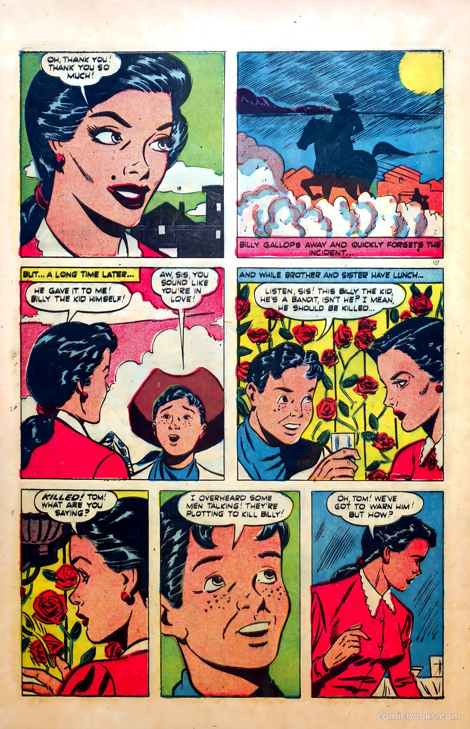 Billy the Kid #2 (1950) — page 28 of 36
