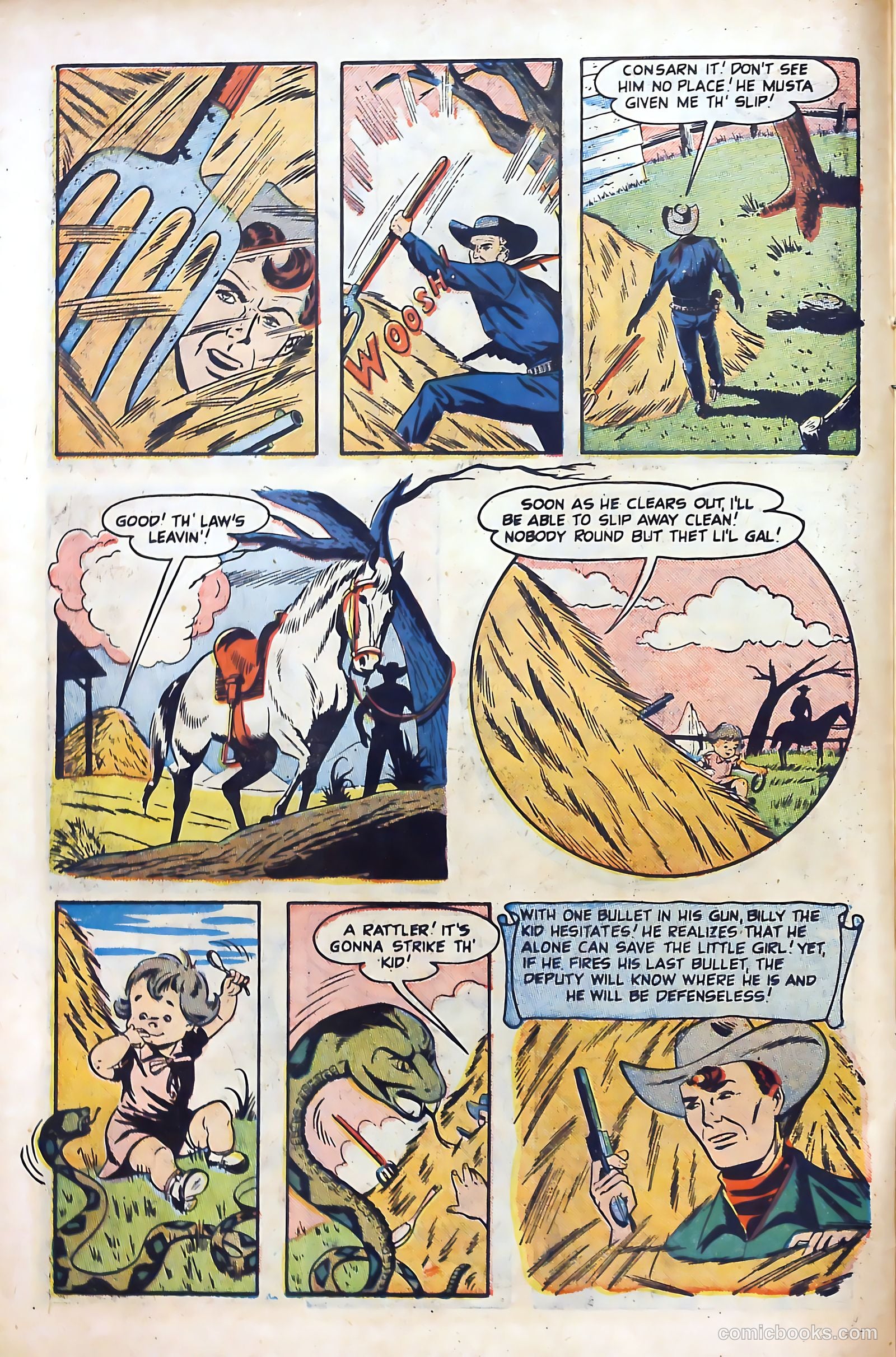 Billy the Kid #3 (1946) — page 8 of 36