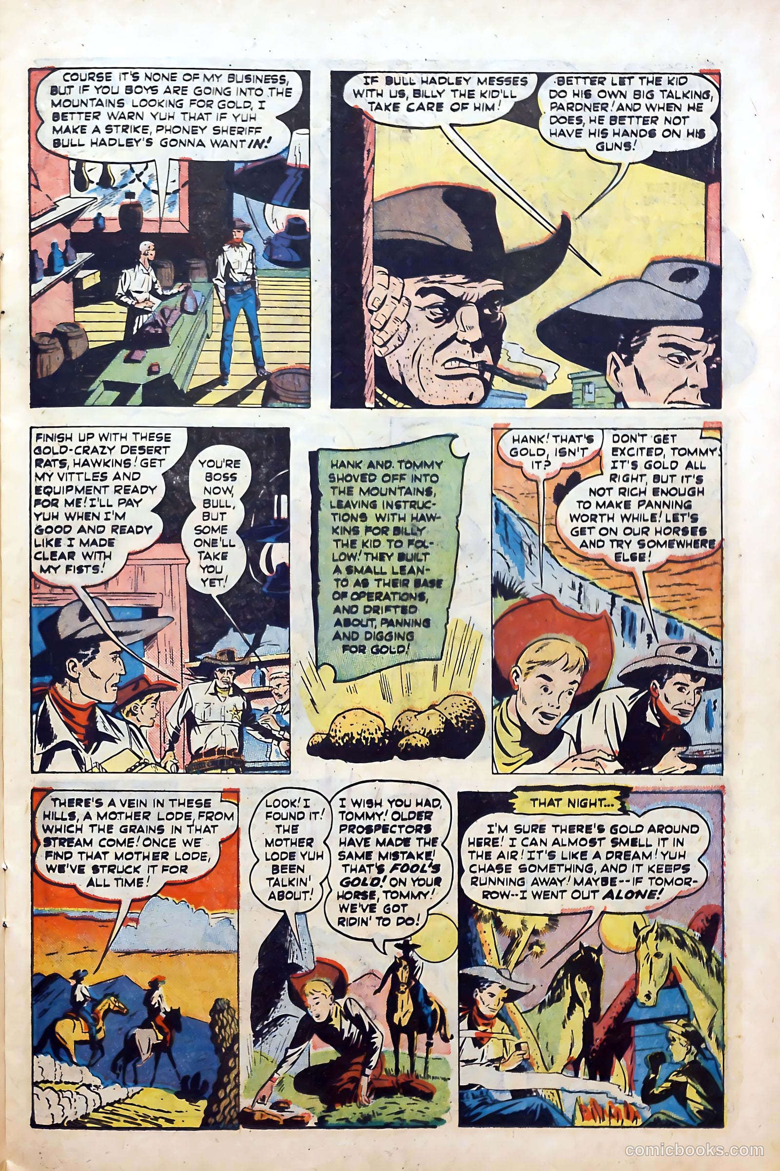 Billy the Kid #3 (1946) — page 13 of 36
