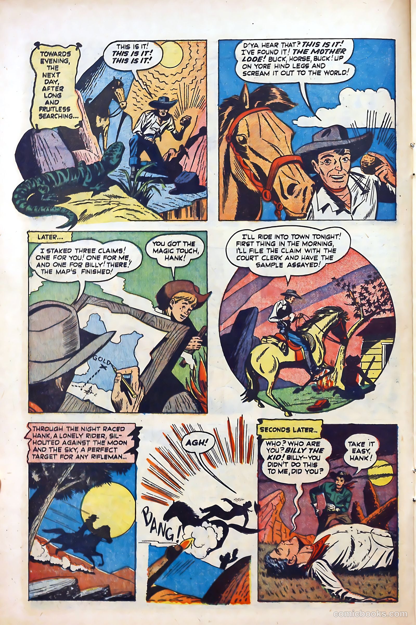Billy the Kid #3 (1946) — page 14 of 36