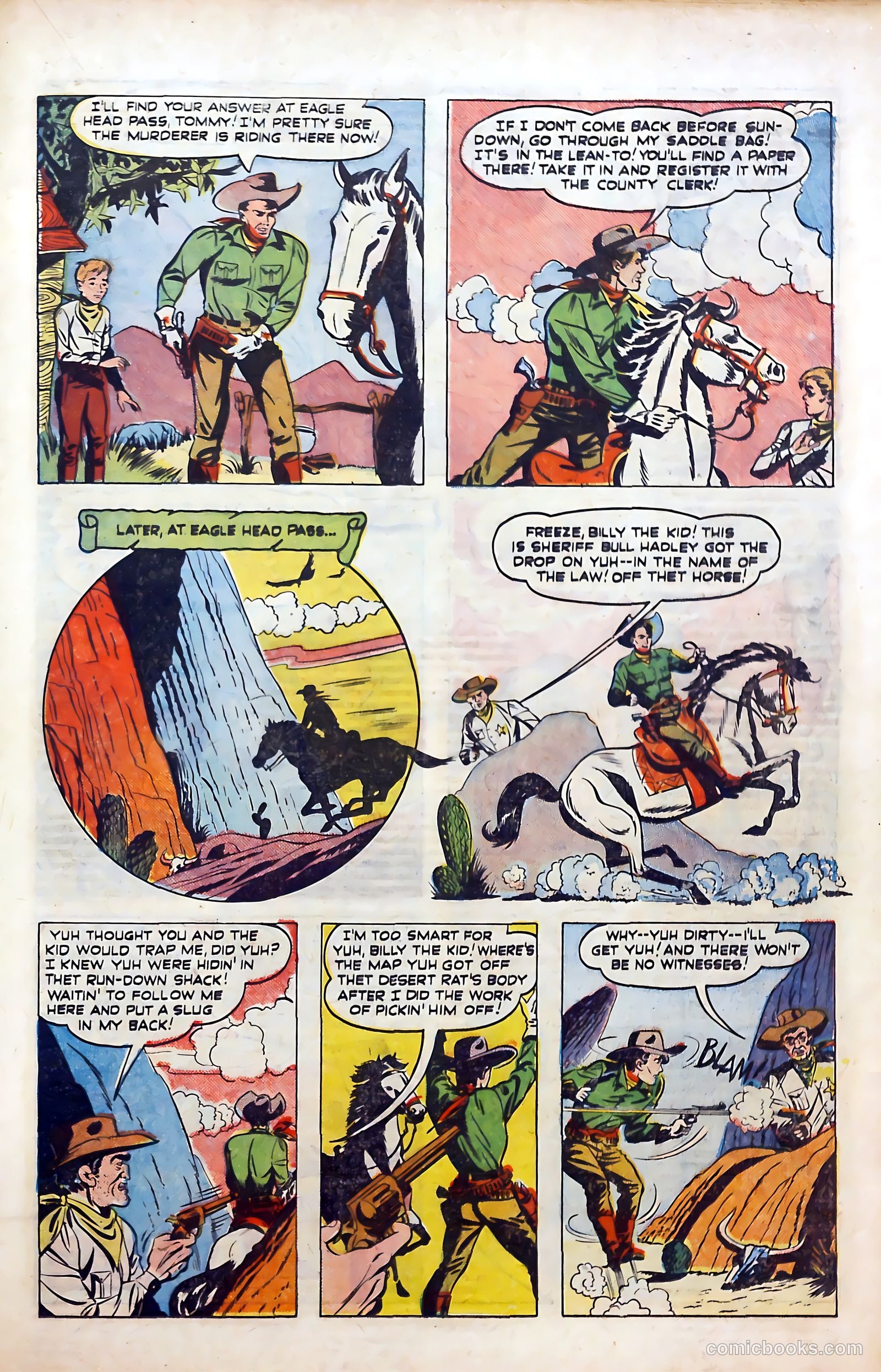 Billy the Kid #3 (1946) — page 19 of 36