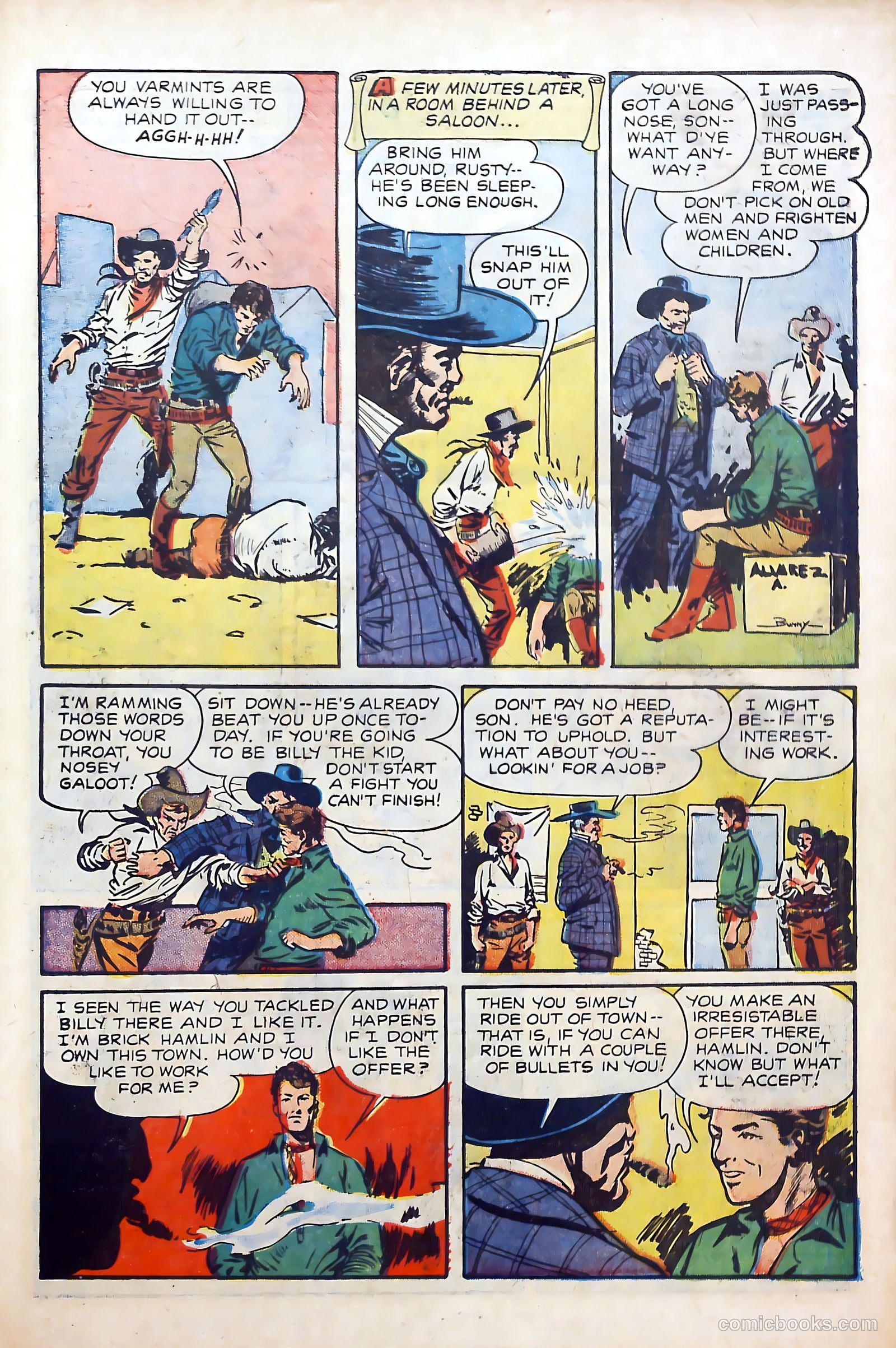 Billy the Kid #3 (1946) — page 29 of 36