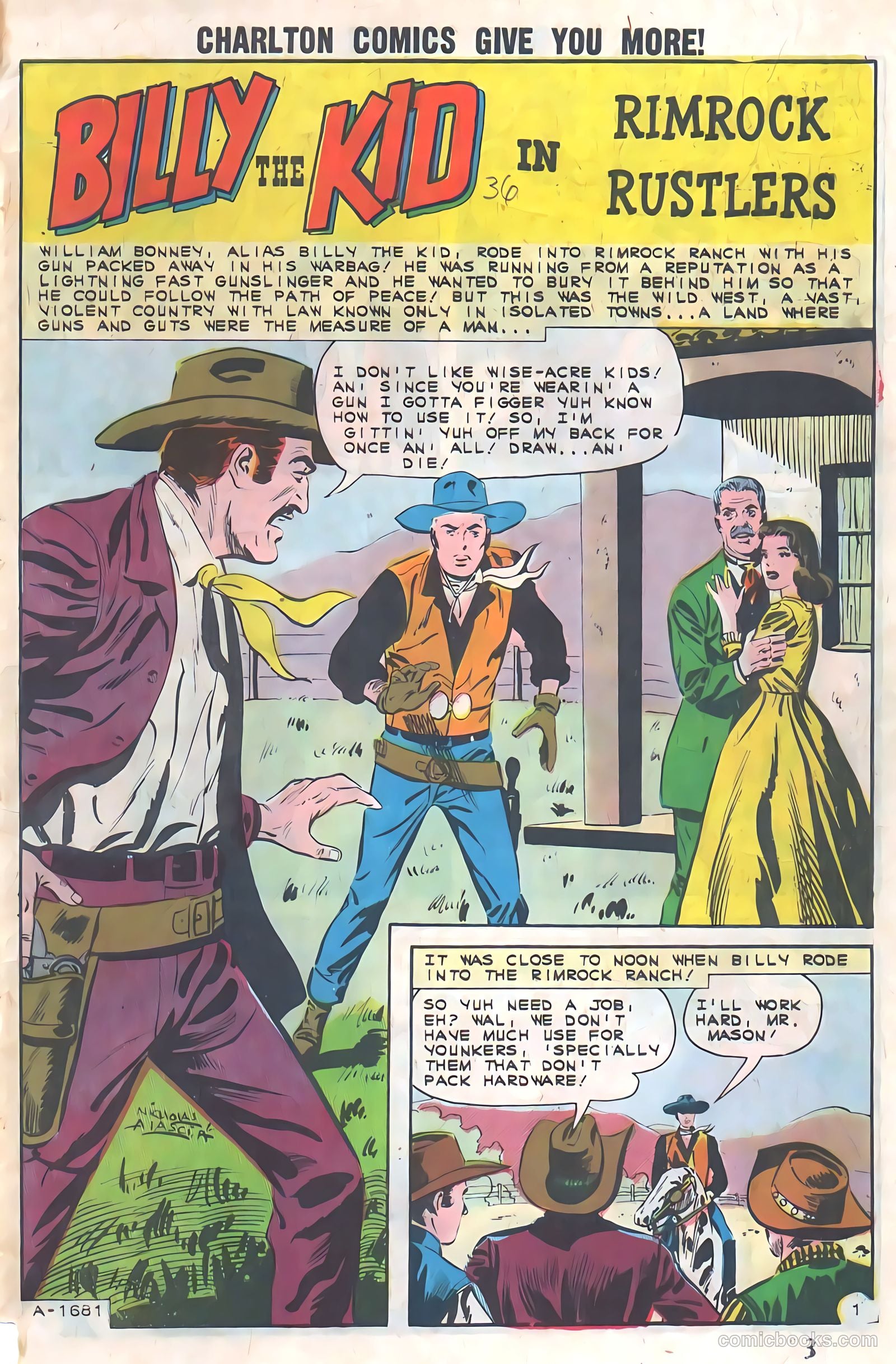 Billy the Kid #36 (1962) — page 2 of 33