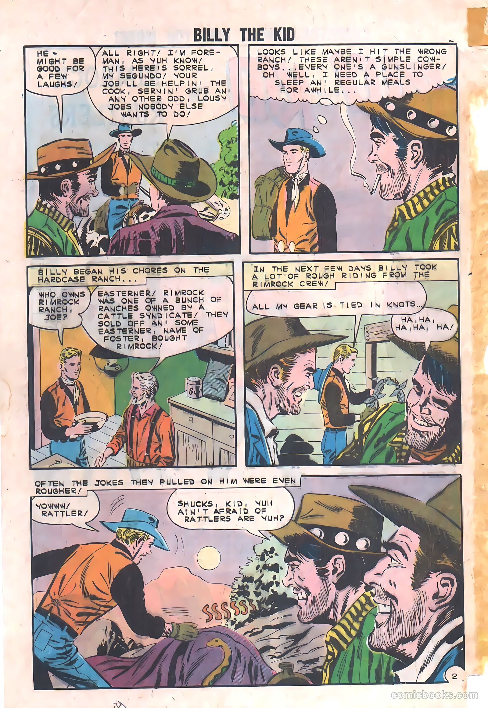 Billy the Kid #36 (1962) — page 3 of 33